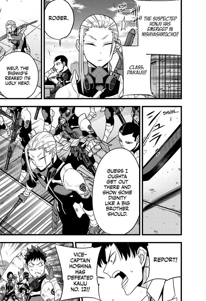 Kaiju No 8 Manga, chapter 94, page 10