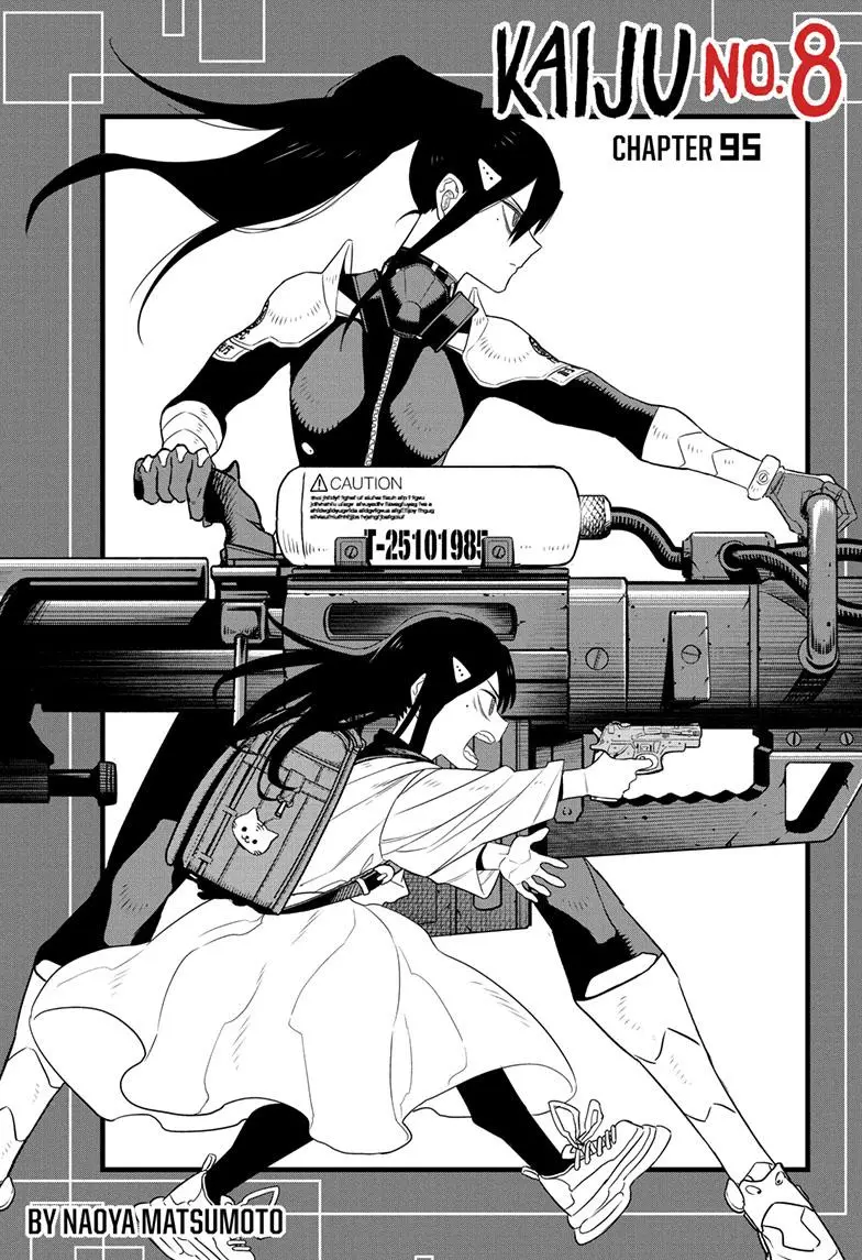 Kaiju No 8 Manga, chapter 95, page 2