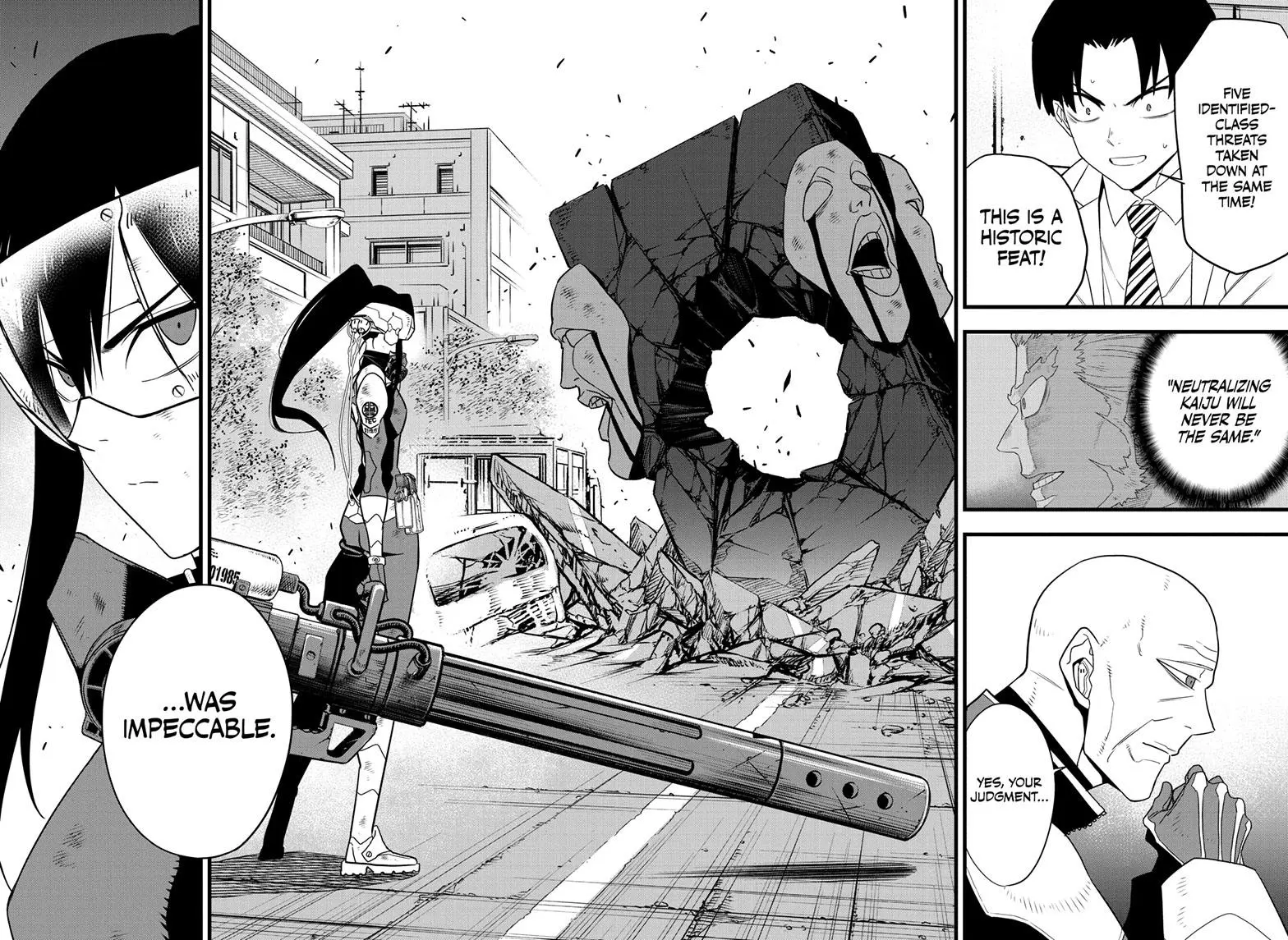 Kaiju No 8 Manga, chapter 96, page 8