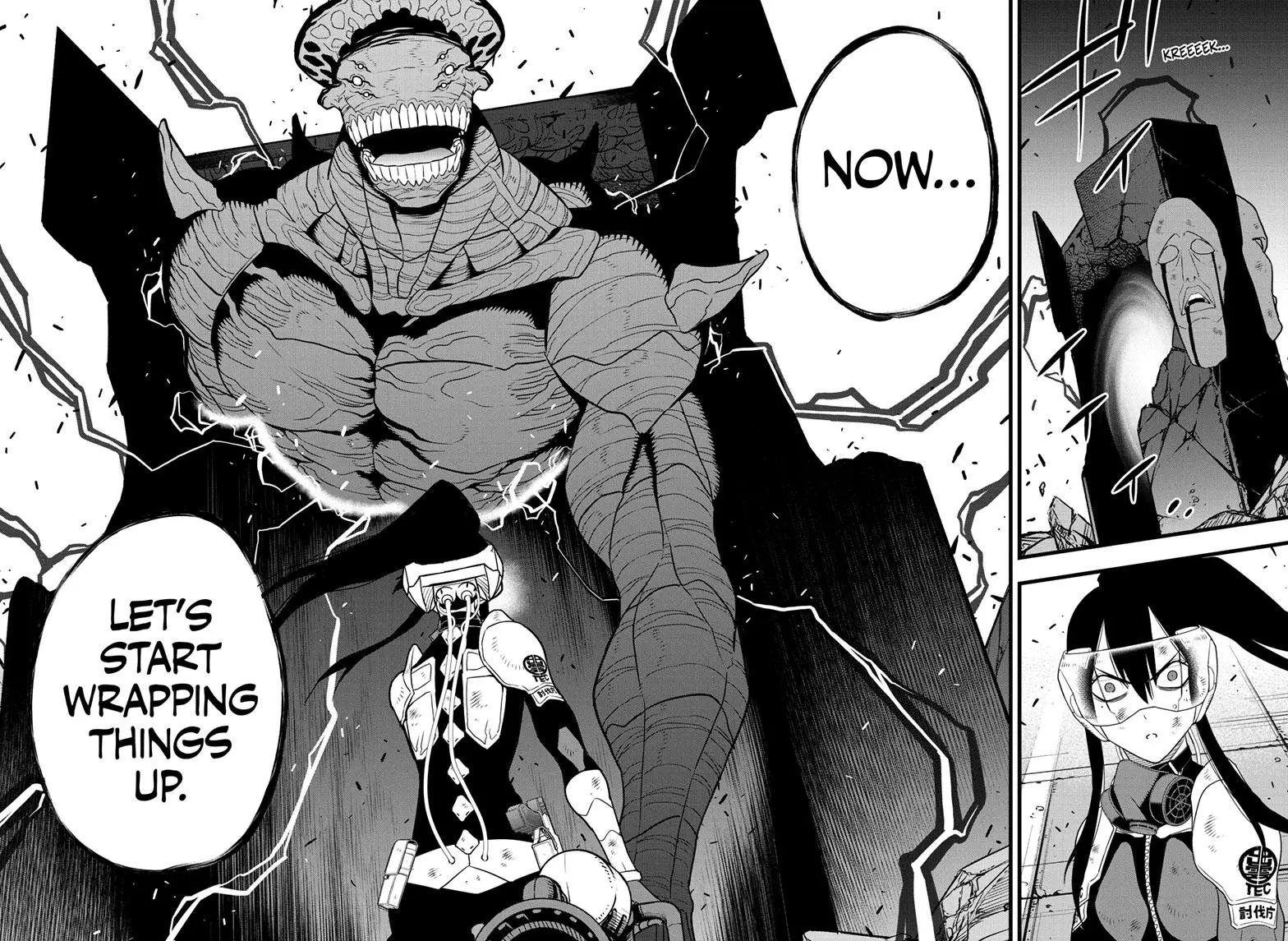 Kaiju No 8 Manga, chapter 96, page 19