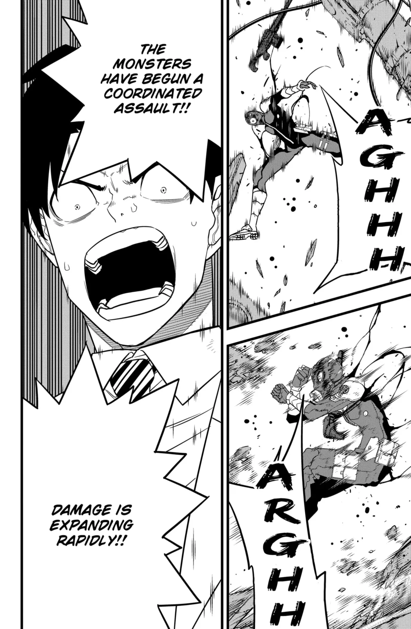 Kaiju No 8 Manga, chapter 98, page 2
