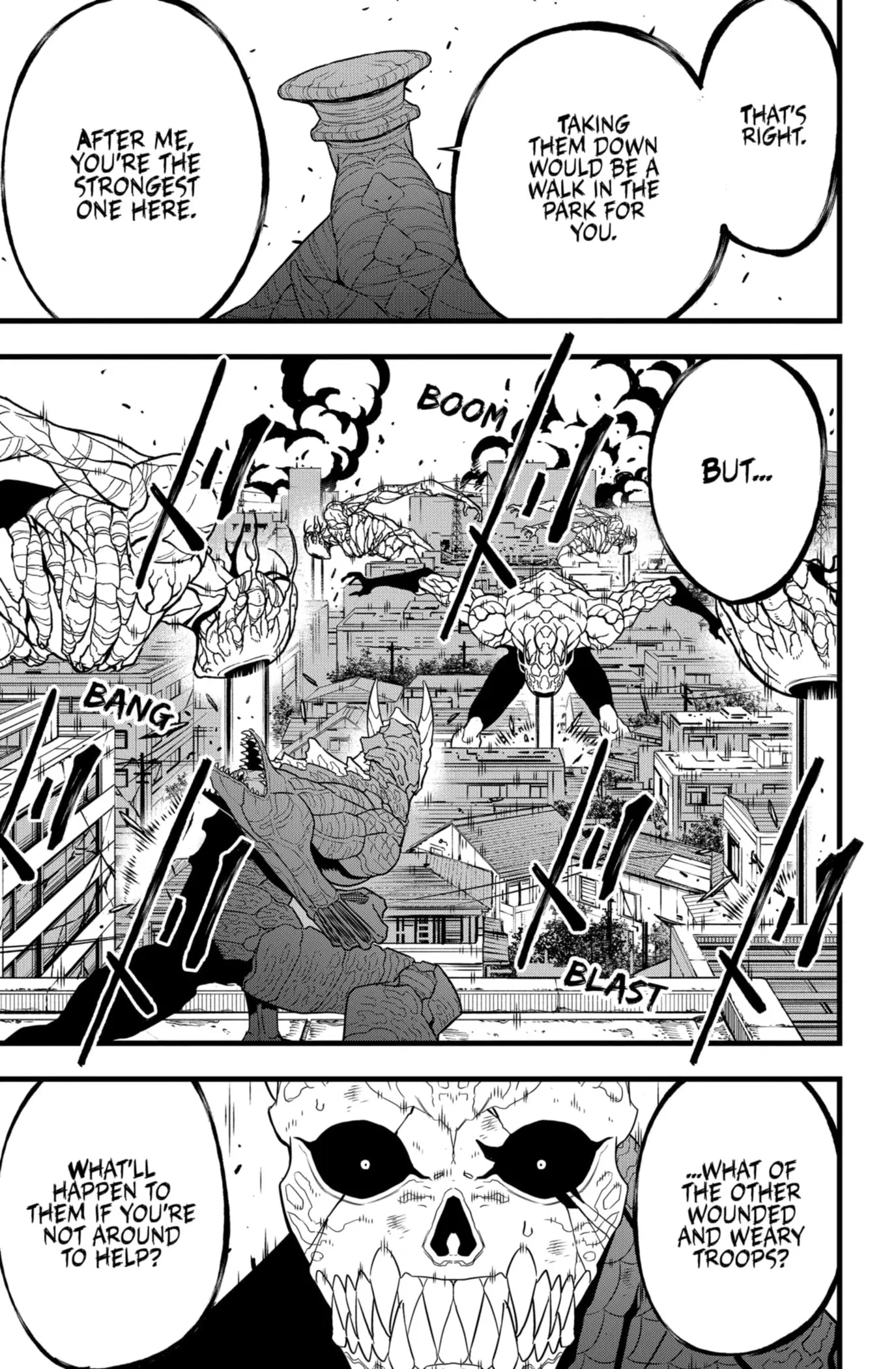 Kaiju No 8 Manga, chapter 98, page 9