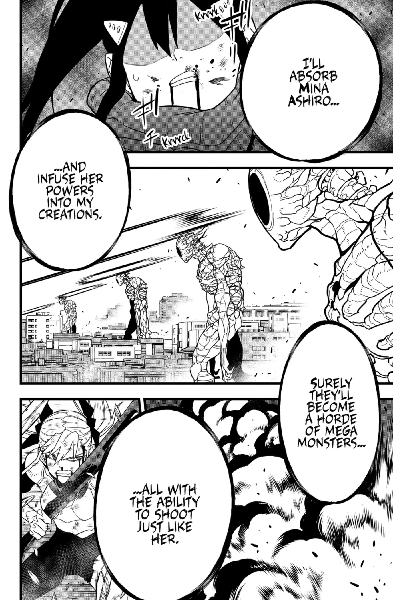 Kaiju No 8 Manga, chapter 98, page 22