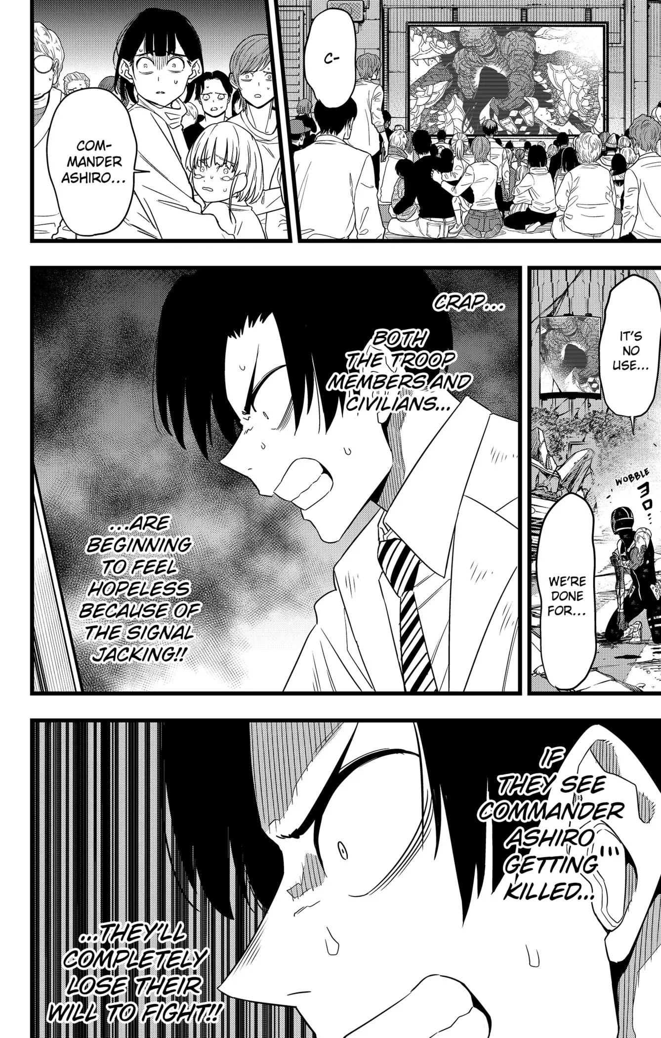 Kaiju No 8 Manga, chapter 99, page 8