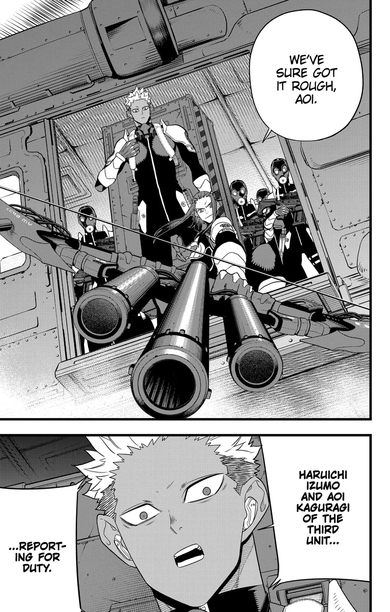 Kaiju No 8 Manga, chapter 100, page 15