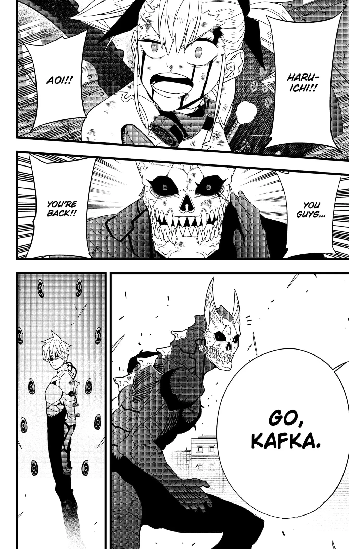 Kaiju No 8 Manga, chapter 100, page 16