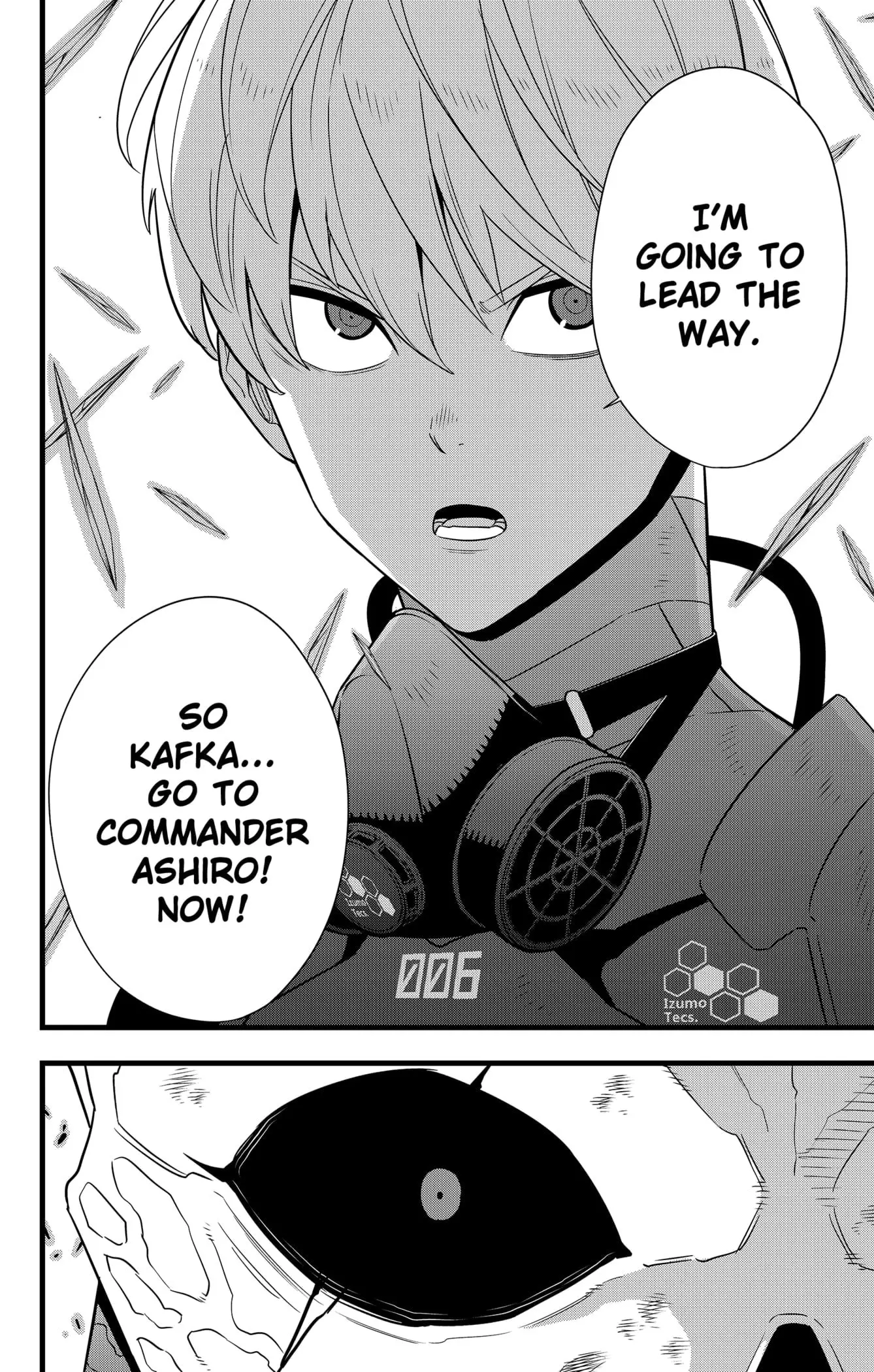 Kaiju No 8 Manga, chapter 100, page 18