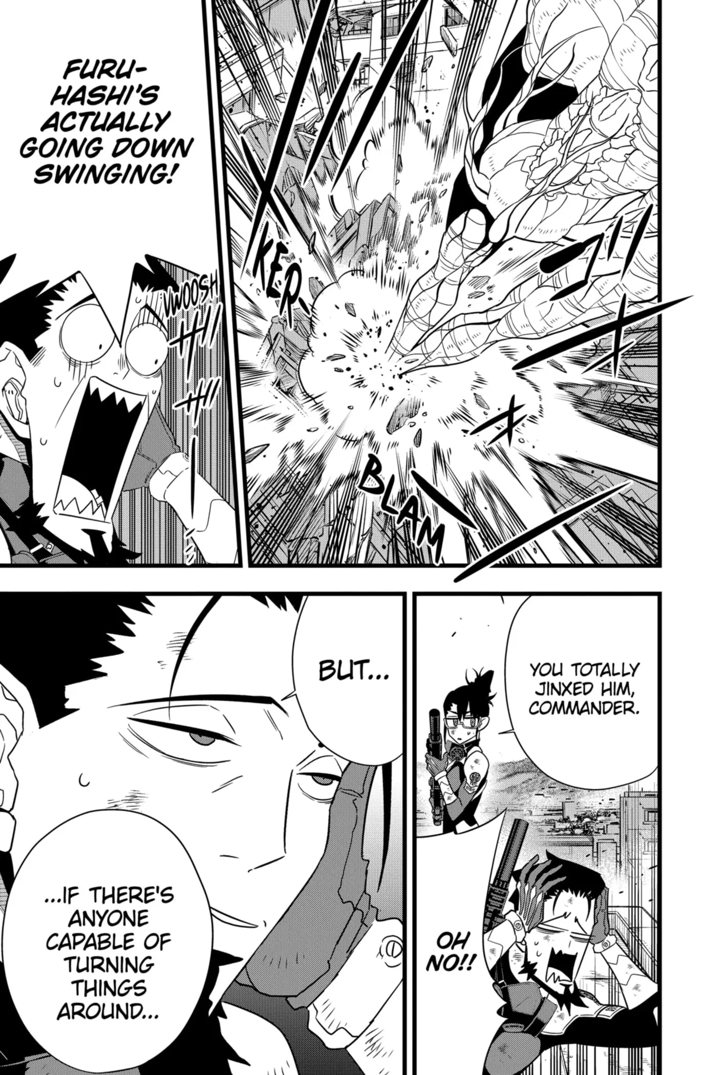 Kaiju No 8 Manga, chapter 102, page 9