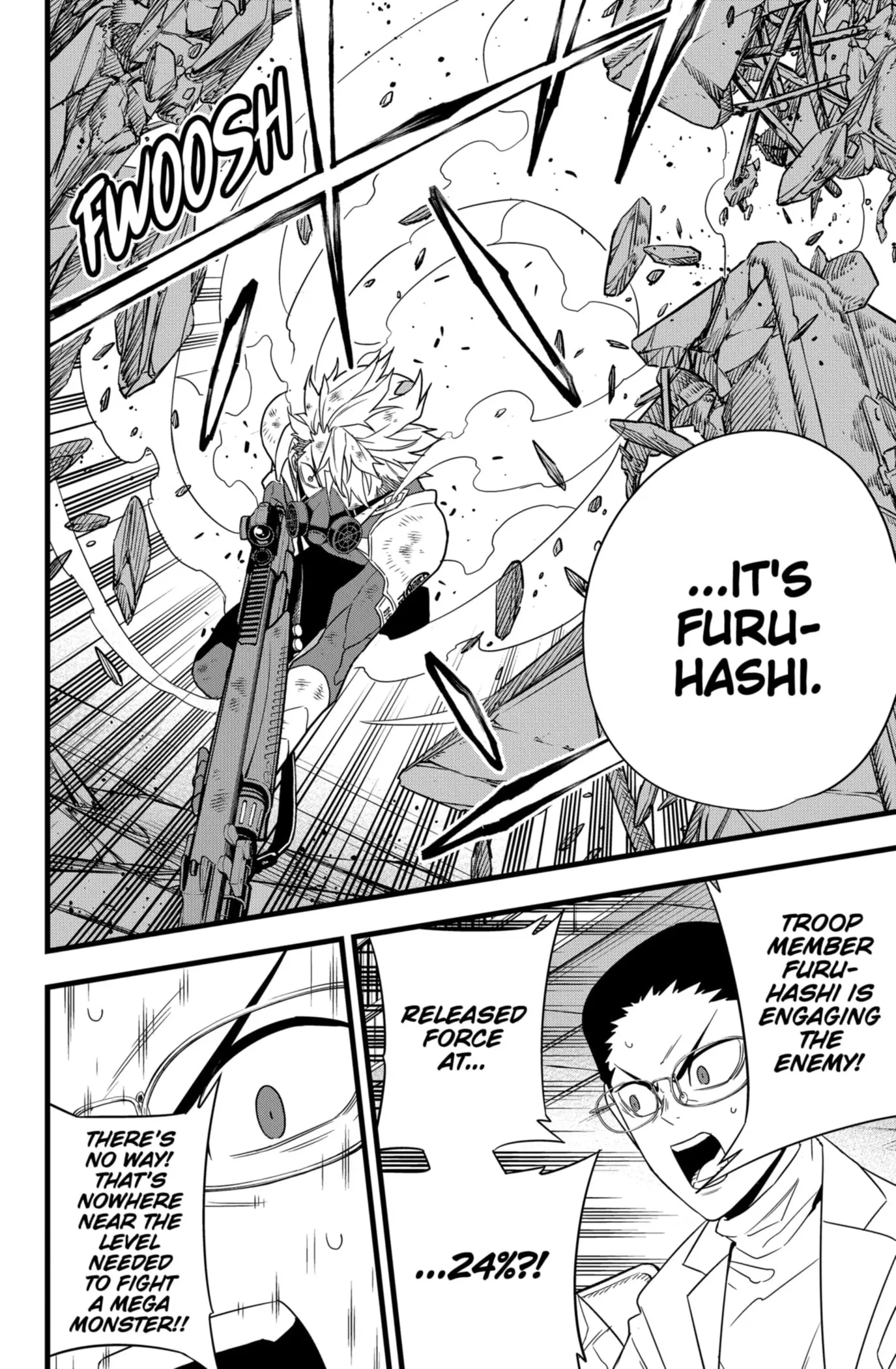 Kaiju No 8 Manga, chapter 102, page 10