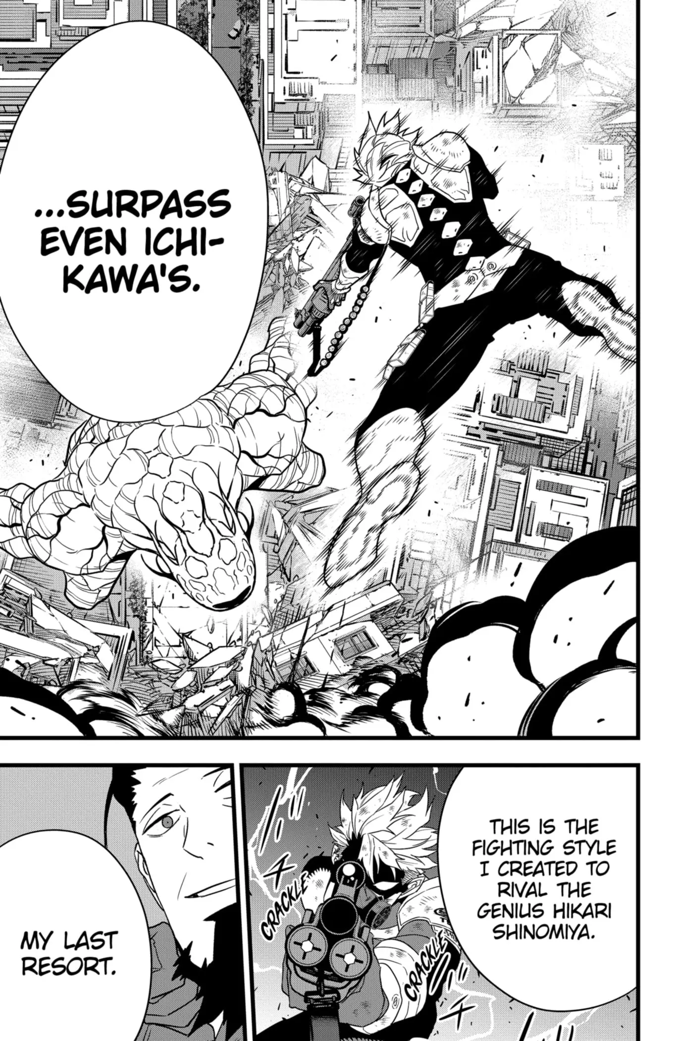 Kaiju No 8 Manga, chapter 102, page 13