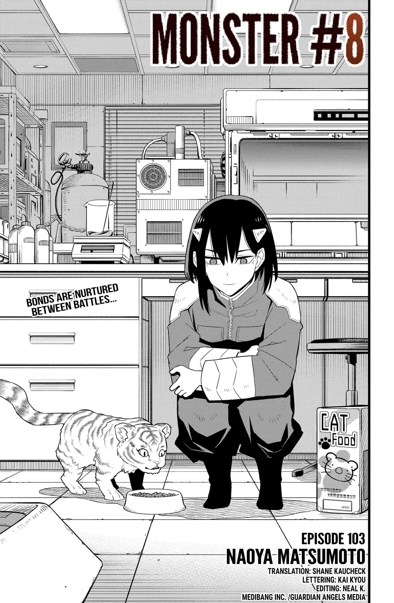 Kaiju No 8 Manga, chapter 103, page 1
