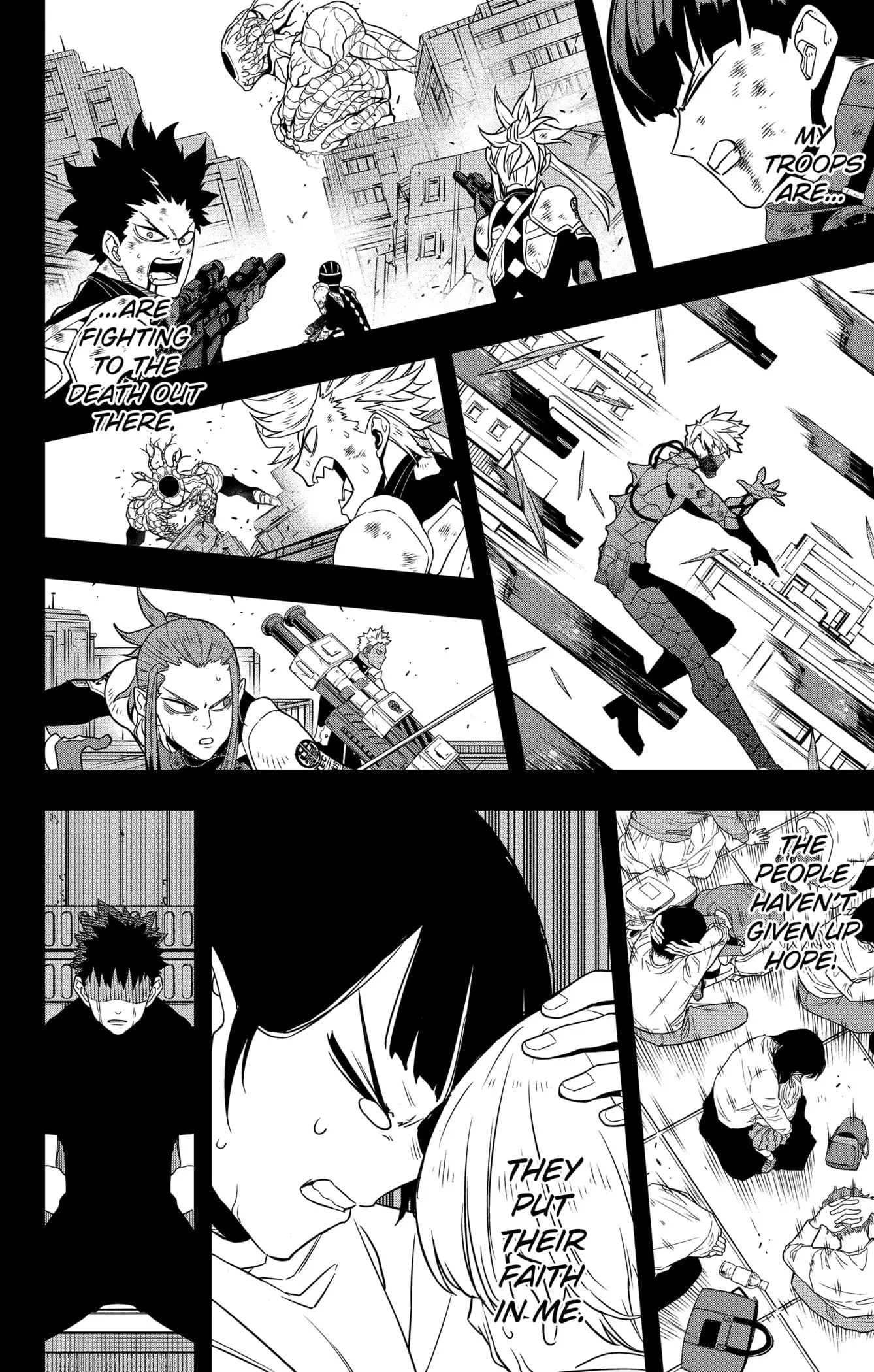 Kaiju No 8 Manga, chapter 104, page 14