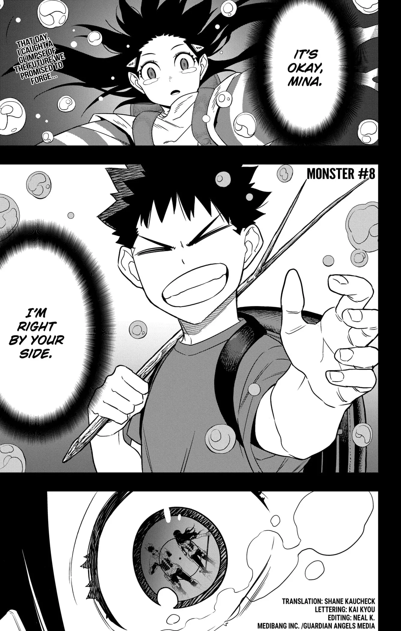 Kaiju No 8 Manga, chapter 105, page 1