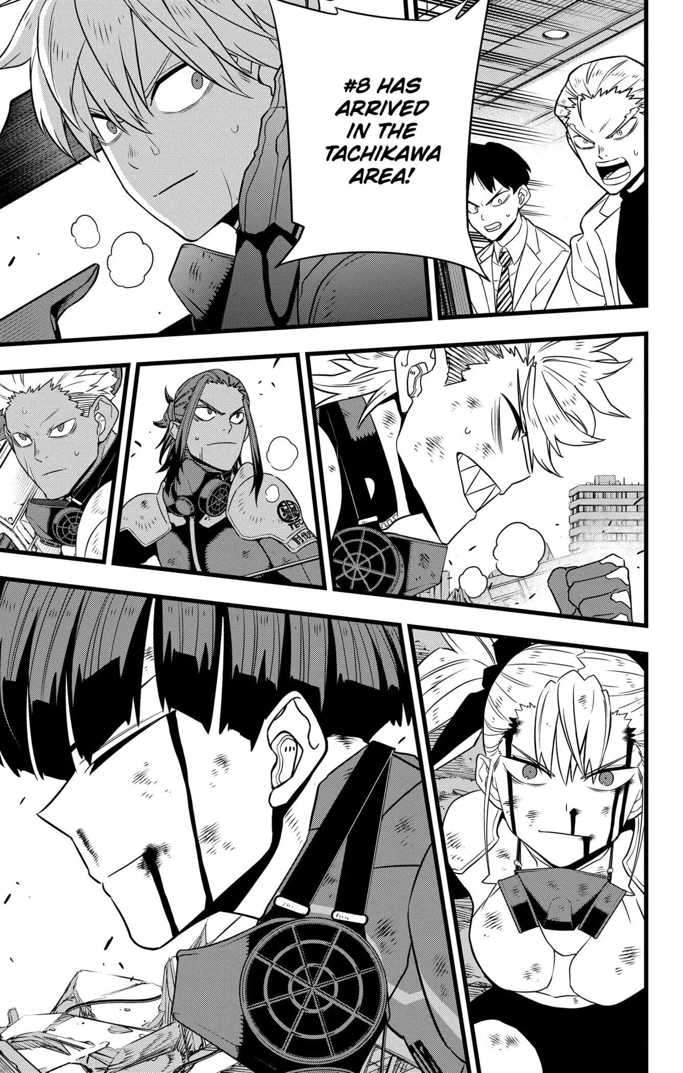 Kaiju No 8 Manga, chapter 105, page 9
