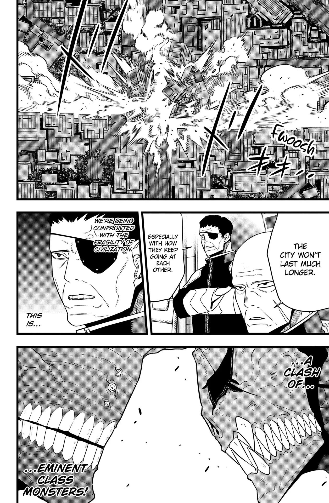 Kaiju No 8 Manga, chapter 106, page 8