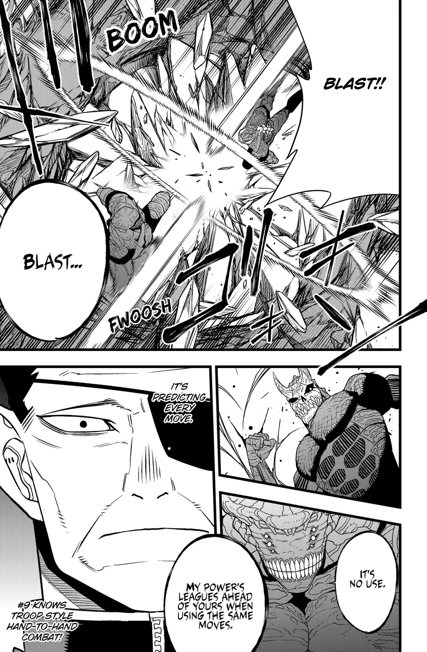 Kaiju No 8 Manga, chapter 106, page 13
