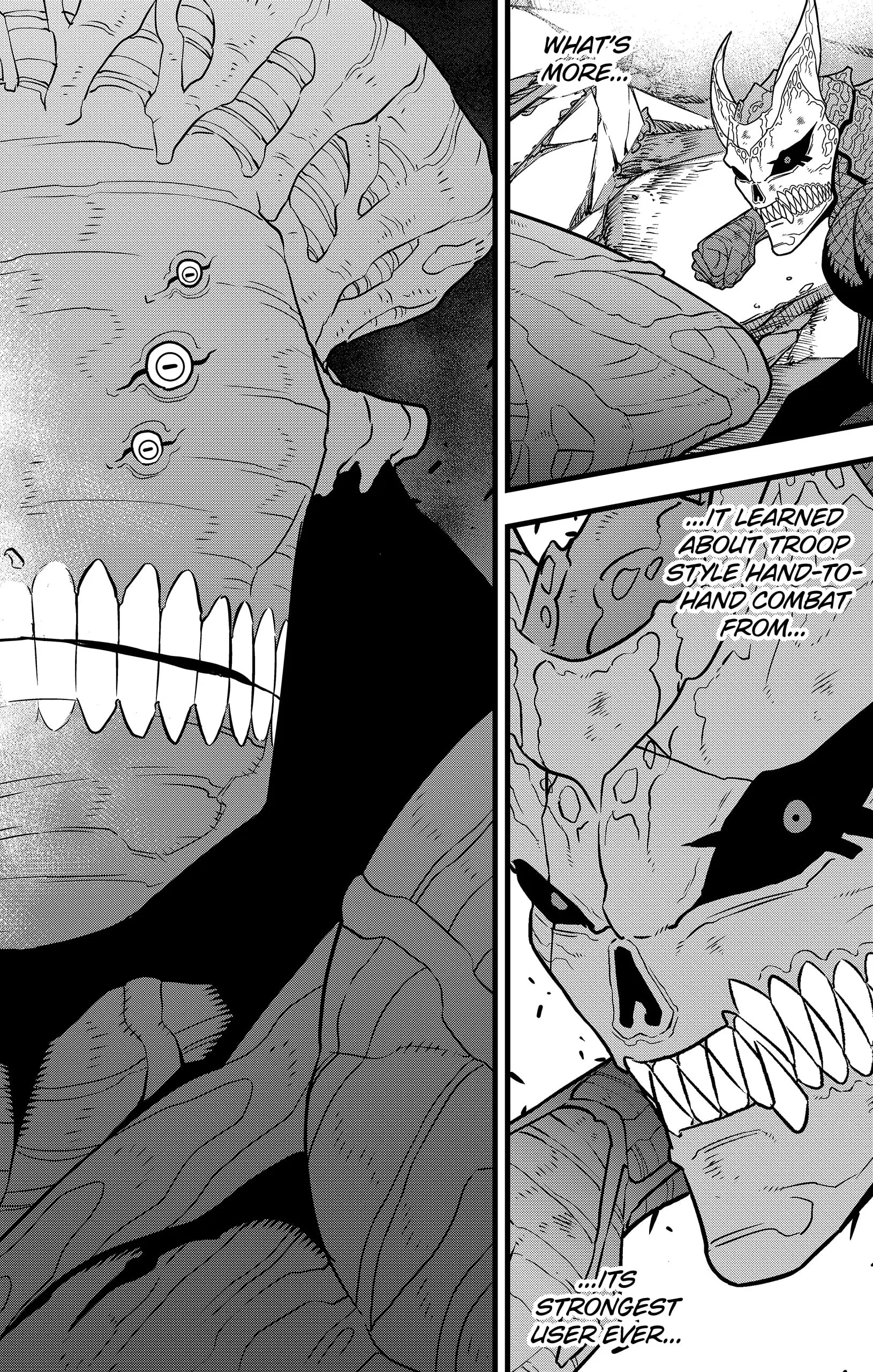 Kaiju No 8 Manga, chapter 106, page 14