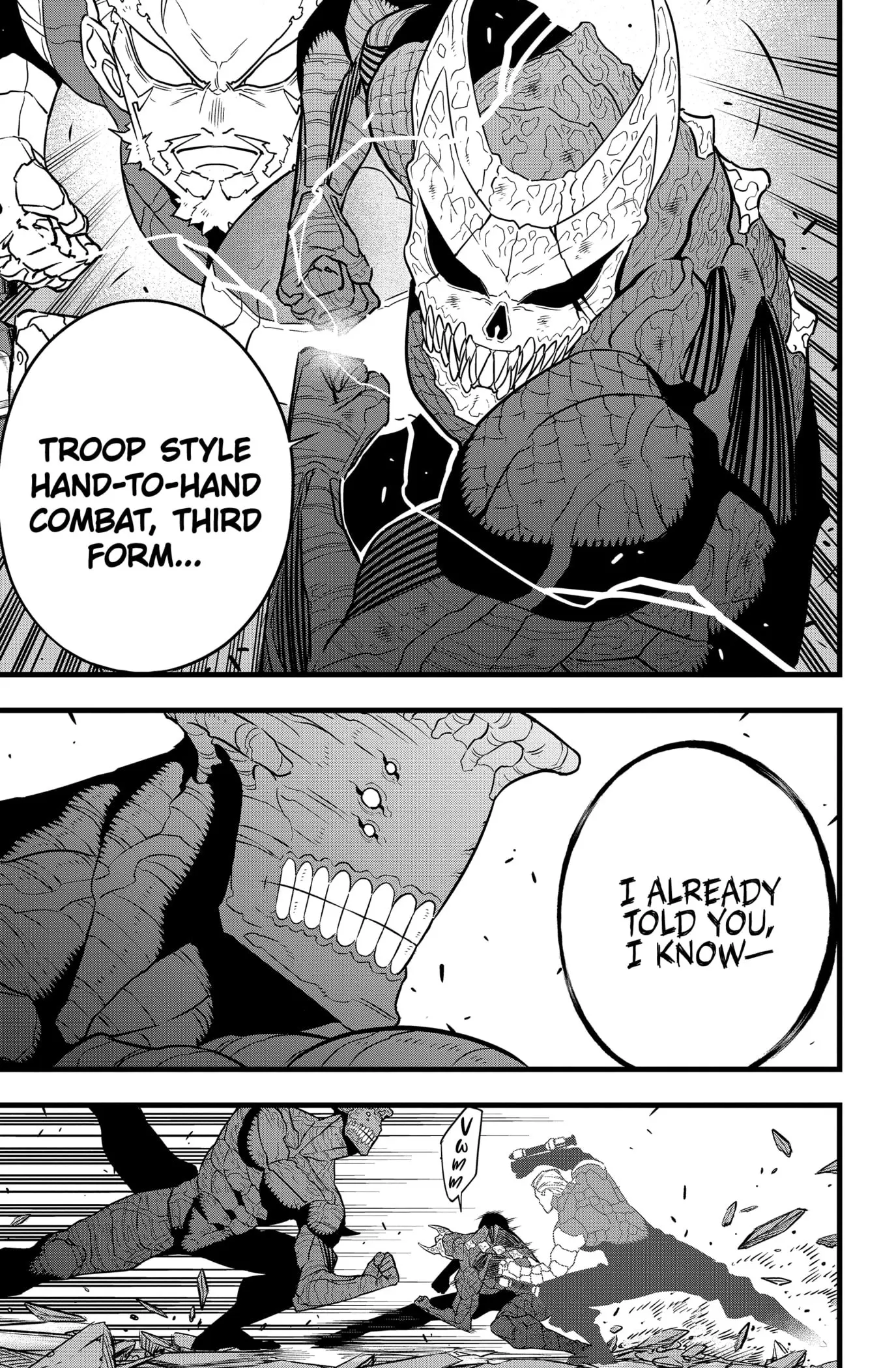 Kaiju No 8 Manga, chapter 106, page 21