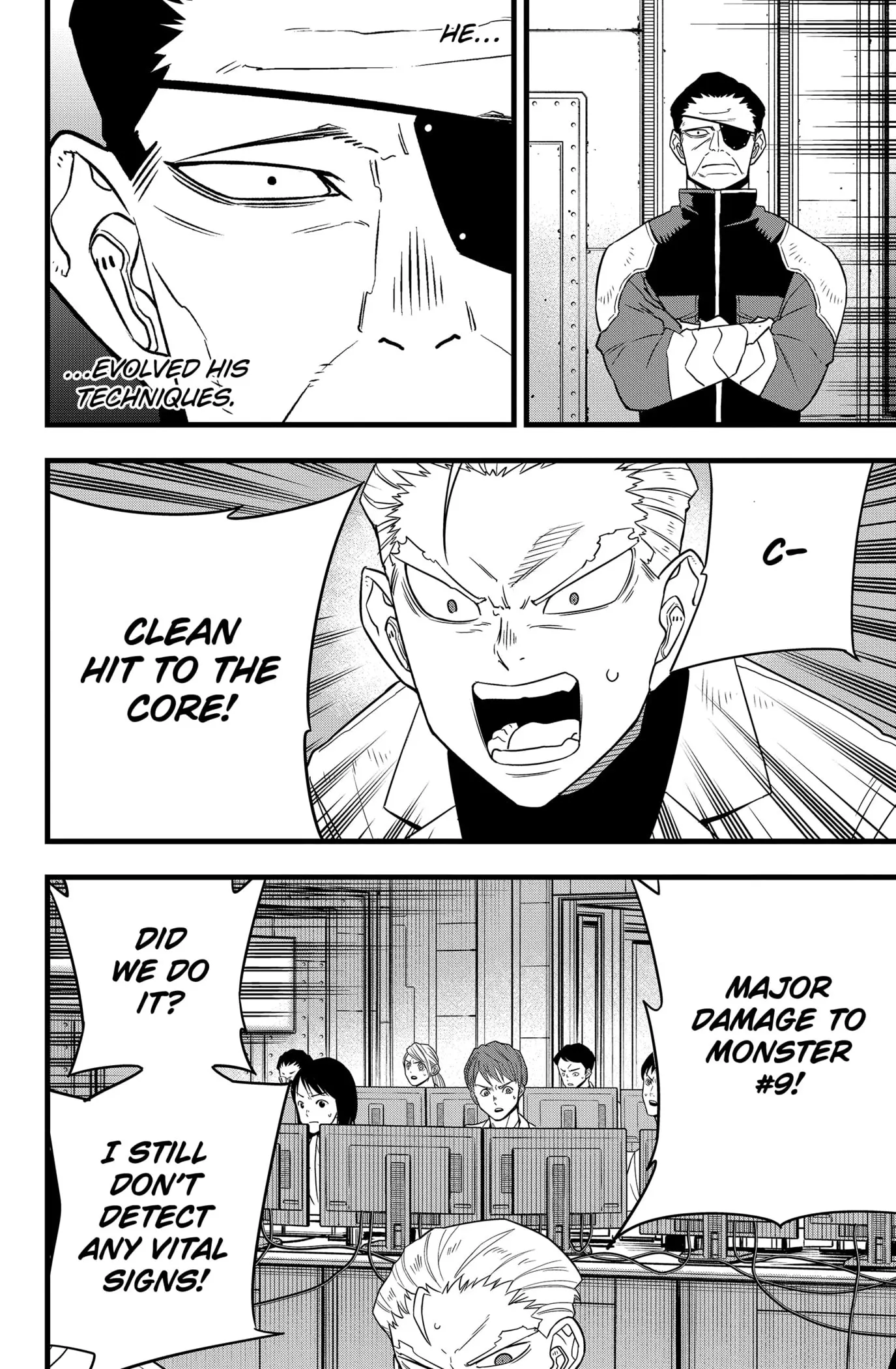 Kaiju No 8 Manga, chapter 107, page 4