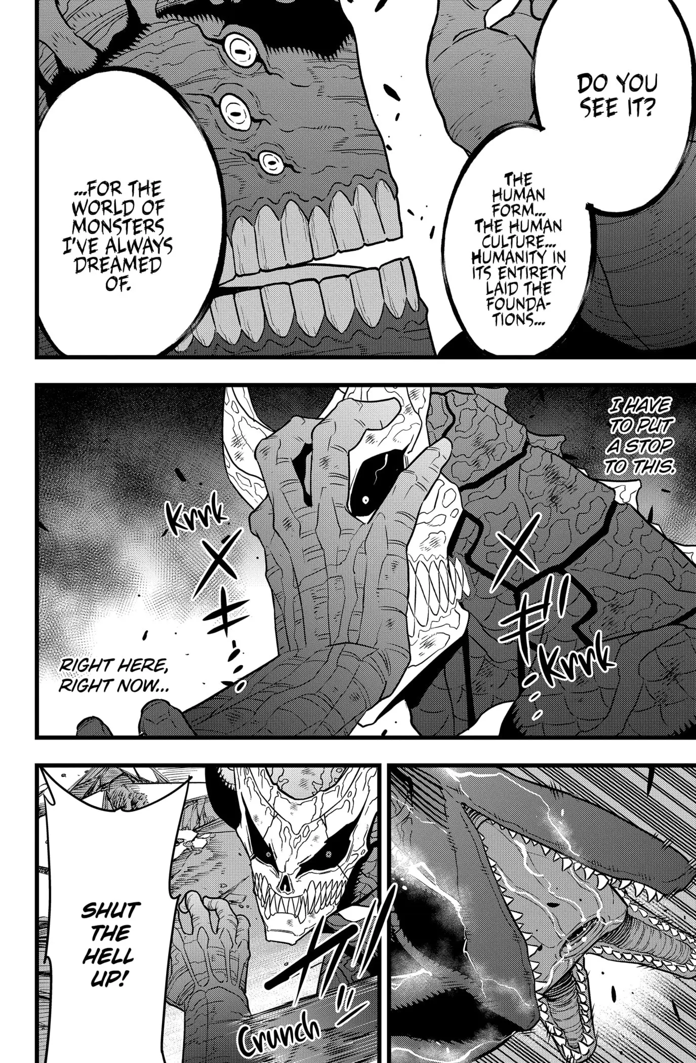 Kaiju No 8 Manga, chapter 107, page 20