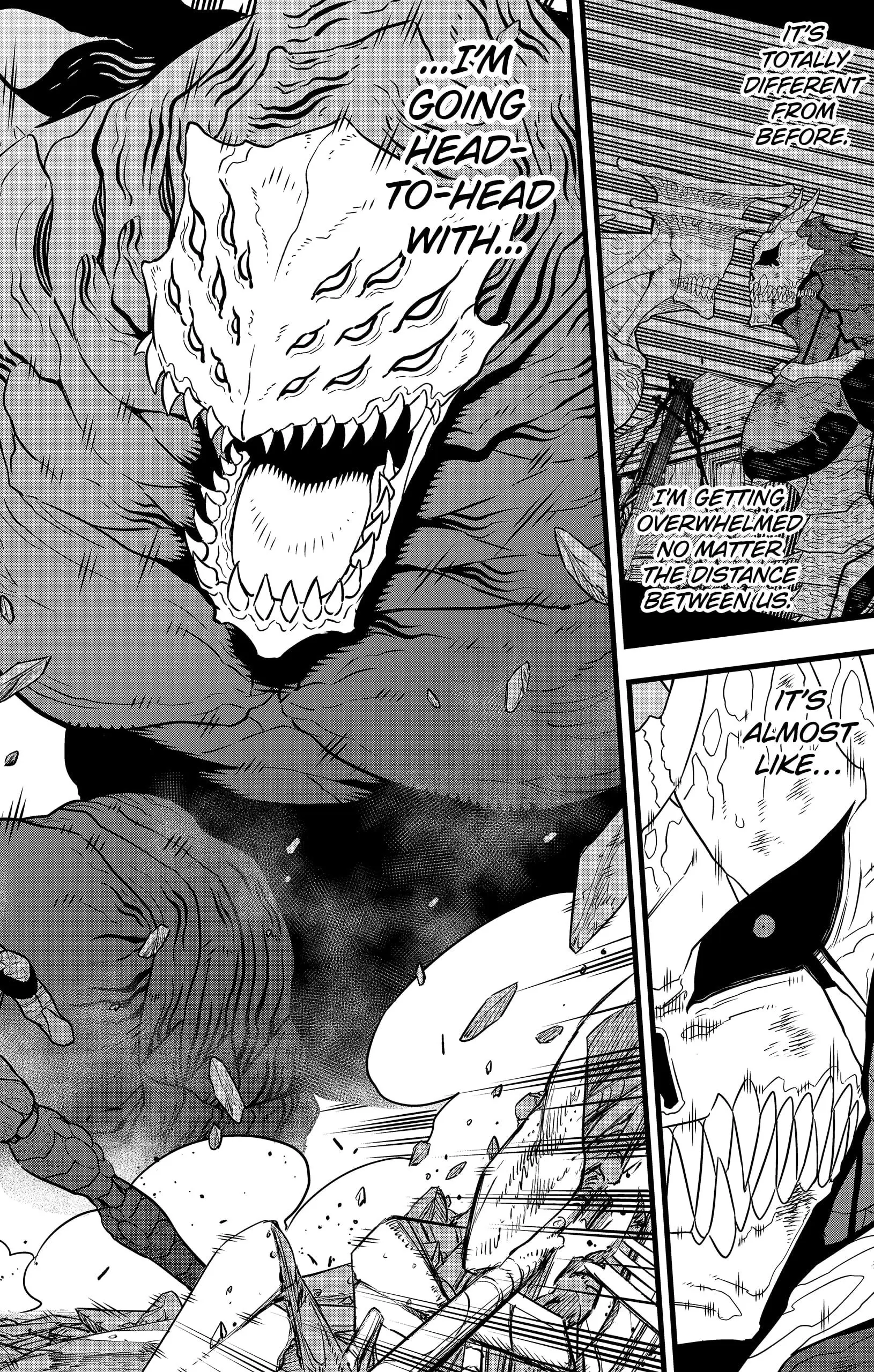 Kaiju No 8 Manga, chapter 108, page 4