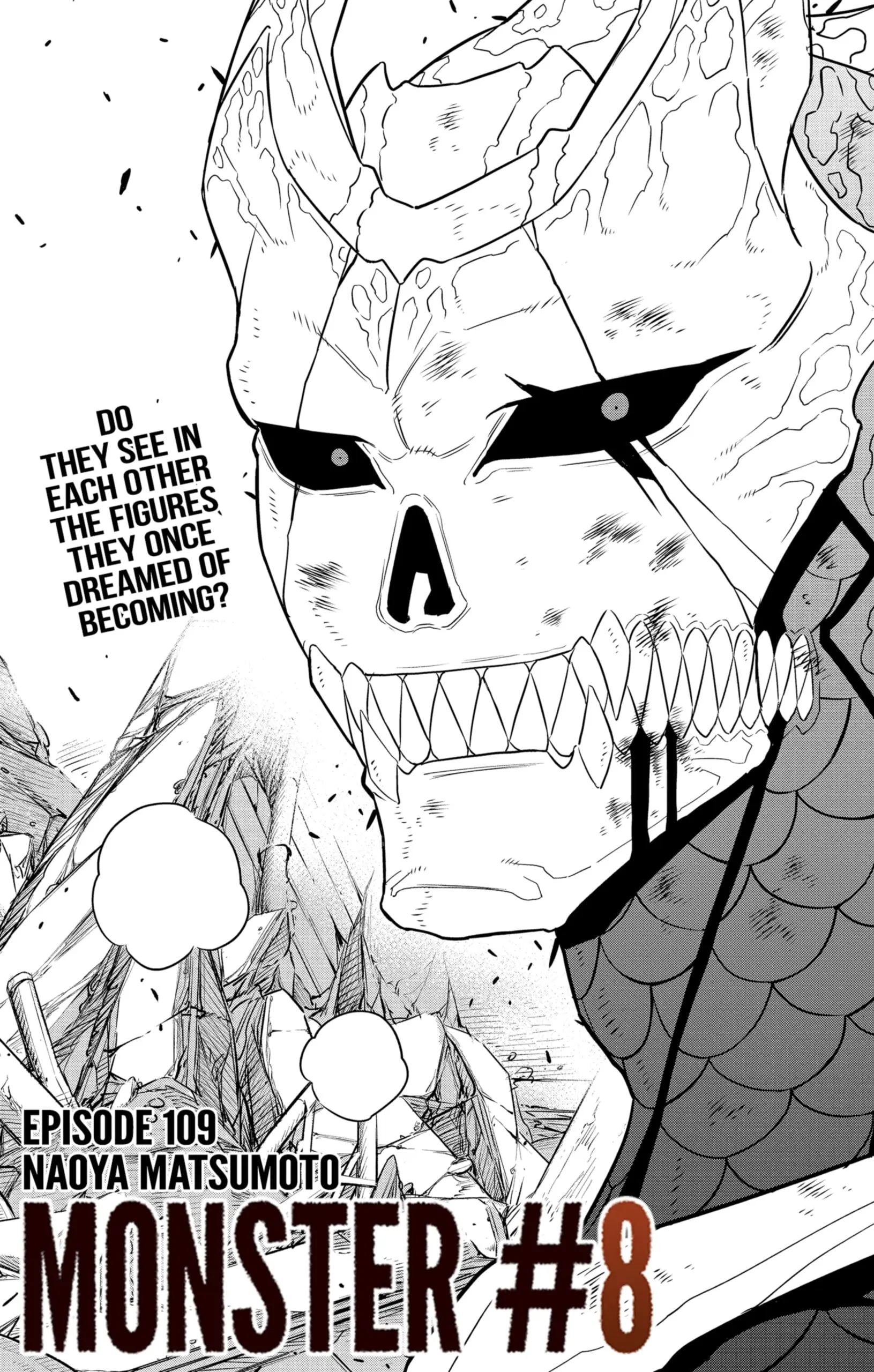 Kaiju No 8 Manga, chapter 109, page 5