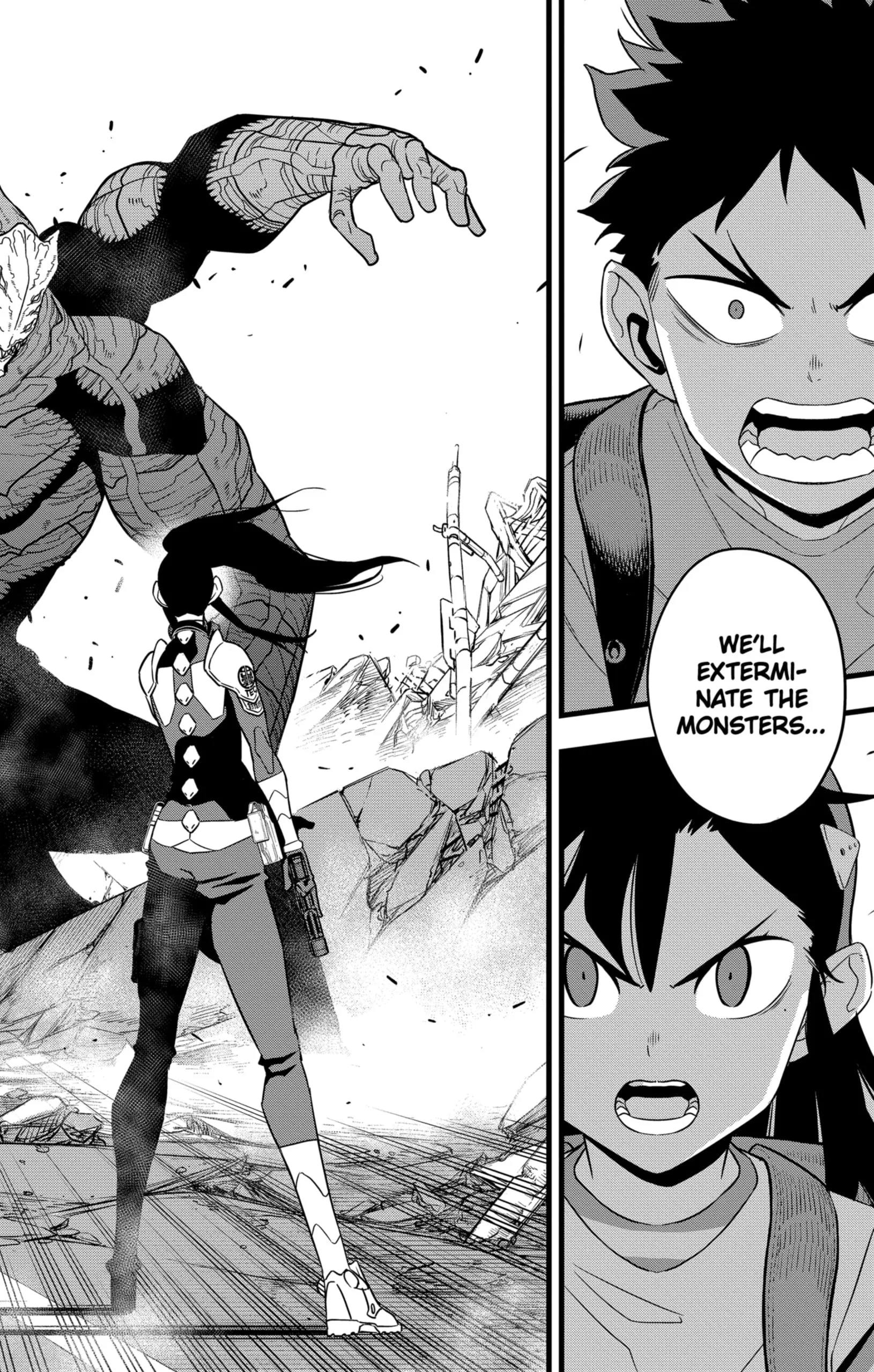 Kaiju No 8 Manga, chapter 109, page 16