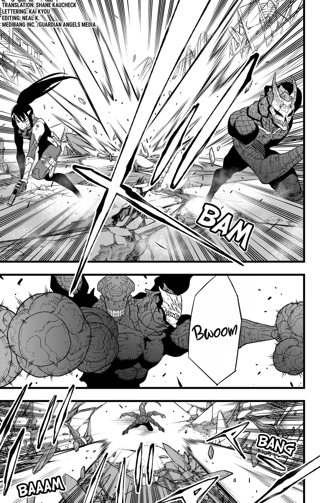 Kaiju No 8 Manga, chapter 110, page 3