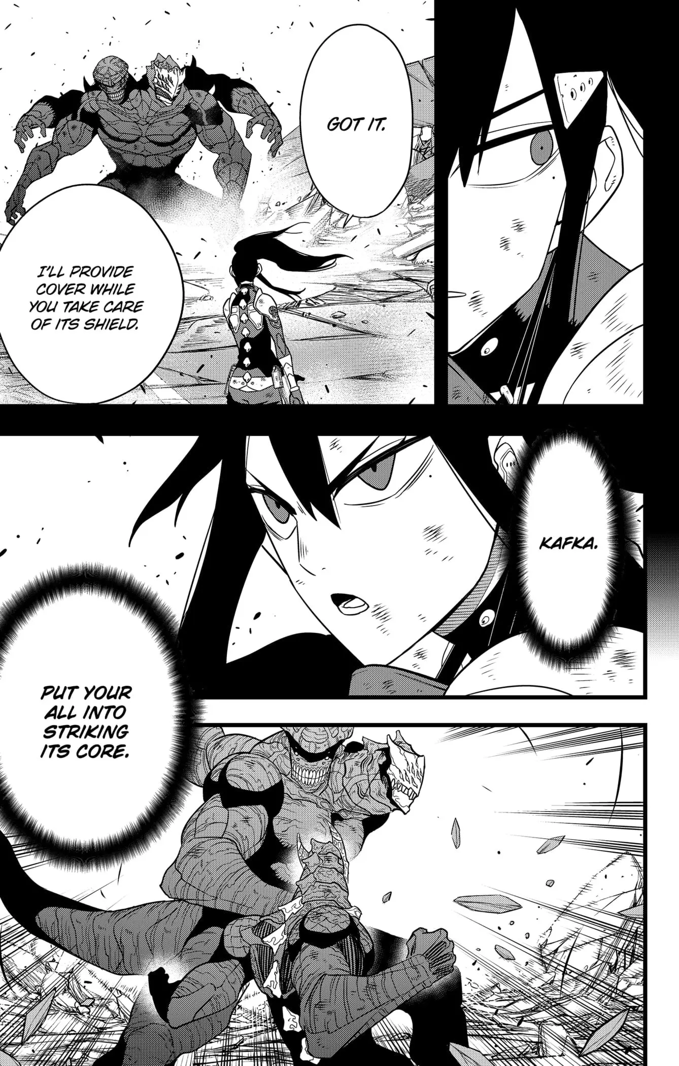 Kaiju No 8 Manga, chapter 110, page 5