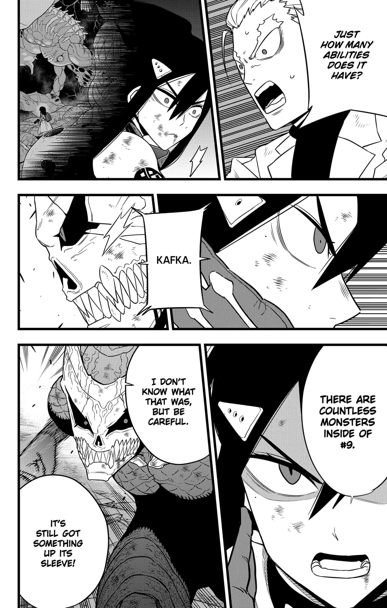 Kaiju No 8 Manga, chapter 110, page 14