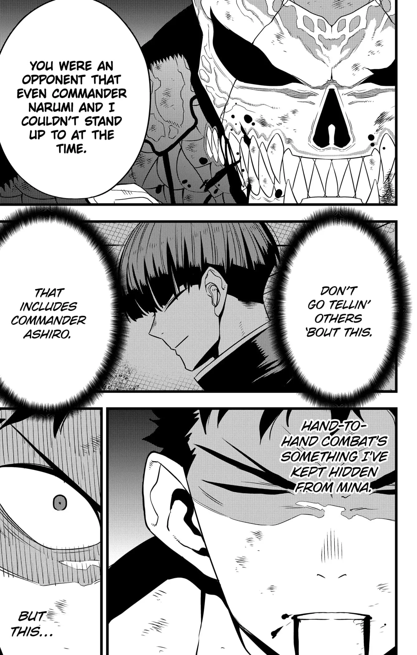 Kaiju No 8 Manga, chapter 110, page 19