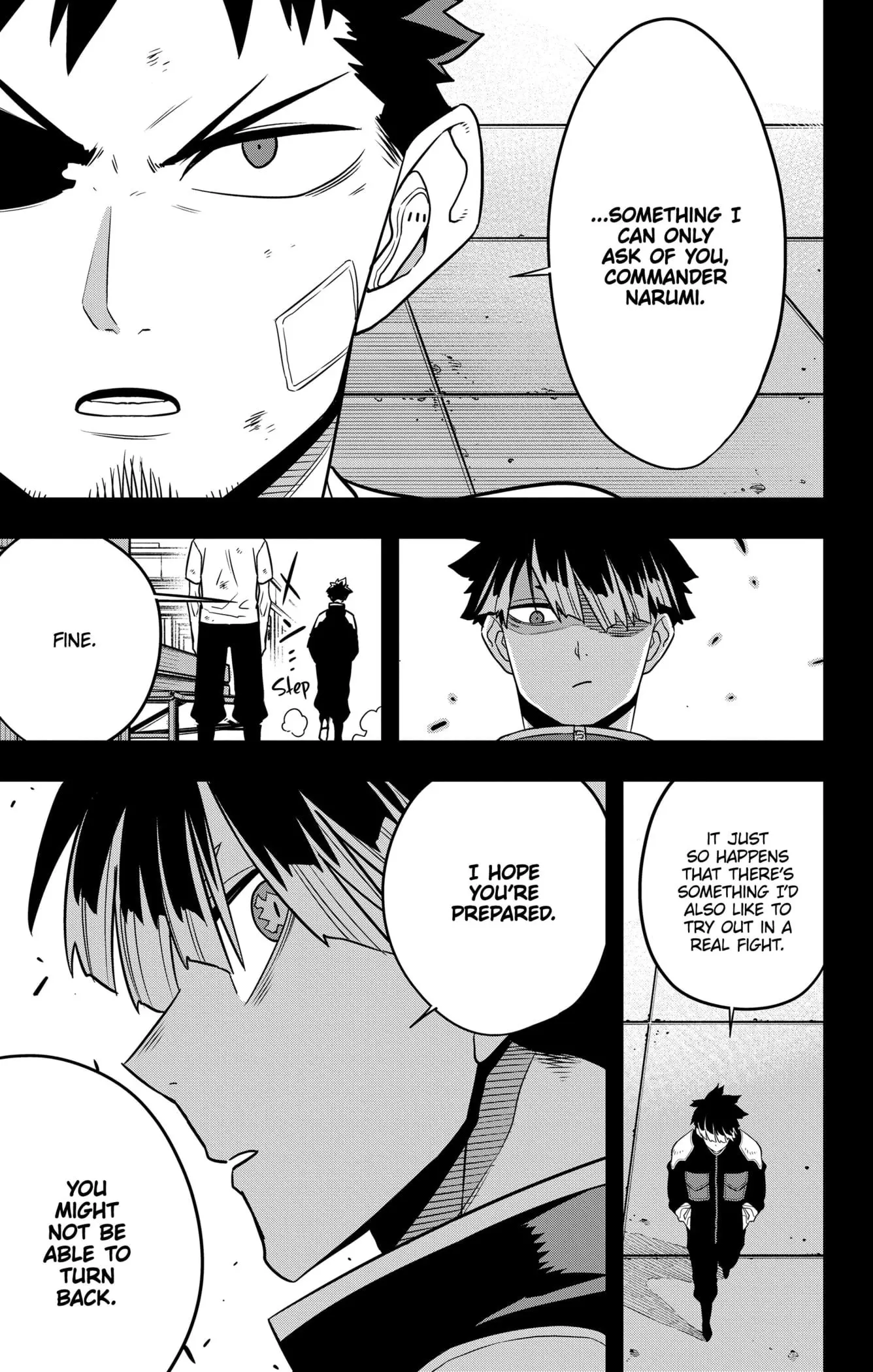 Kaiju No 8 Manga, chapter 111, page 3