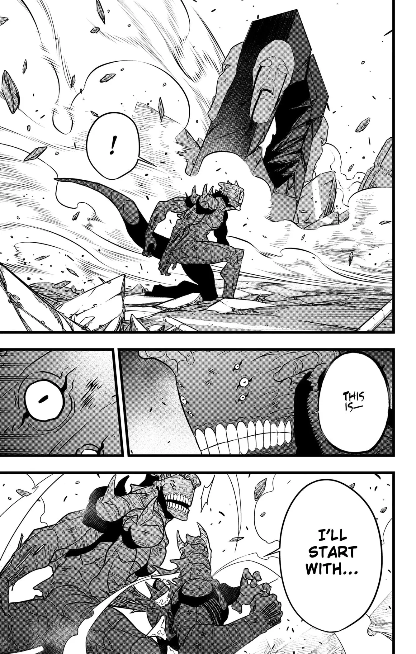 Kaiju No 8 Manga, chapter 111, page 17
