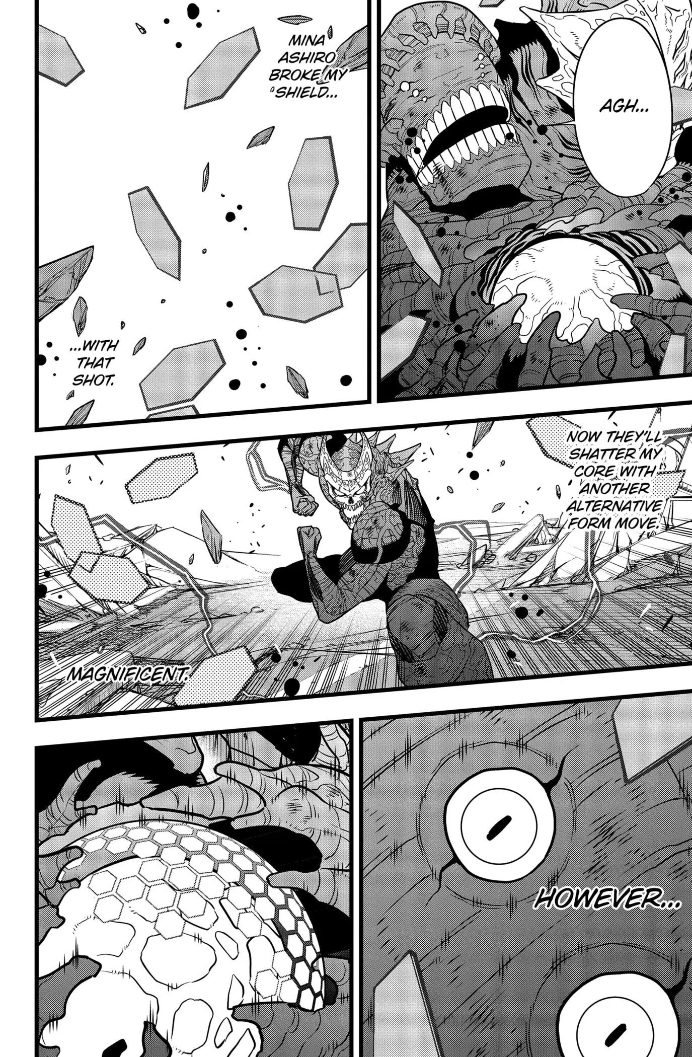 Kaiju No 8 Manga, chapter 112, page 4