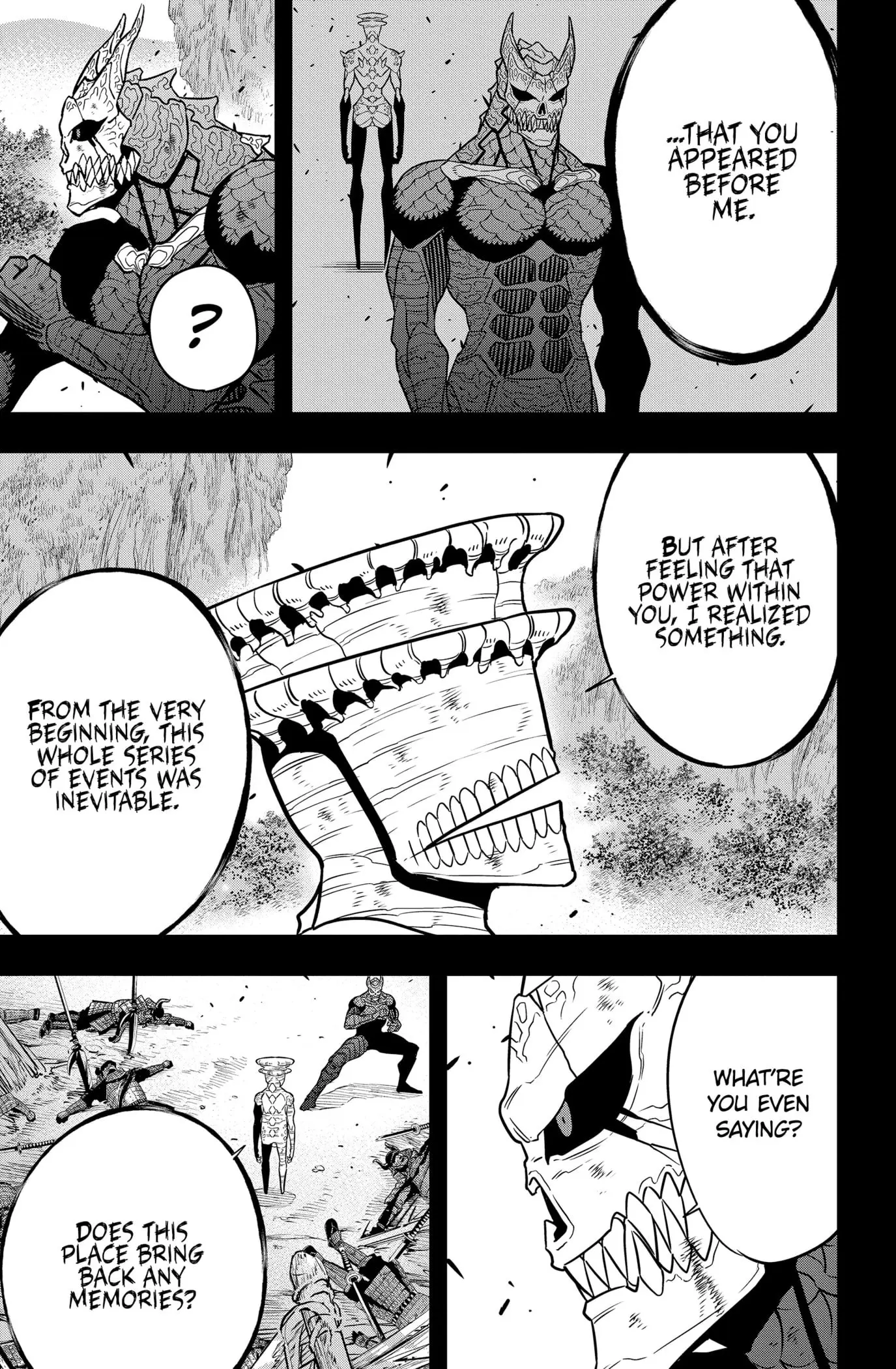 Kaiju No 8 Manga, chapter 113, page 11