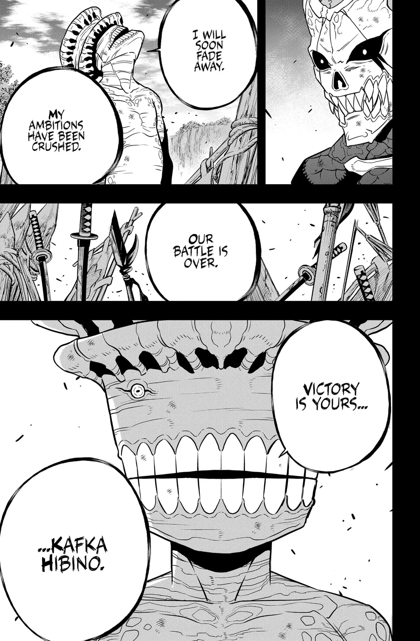 Kaiju No 8 Manga, chapter 113, page 13
