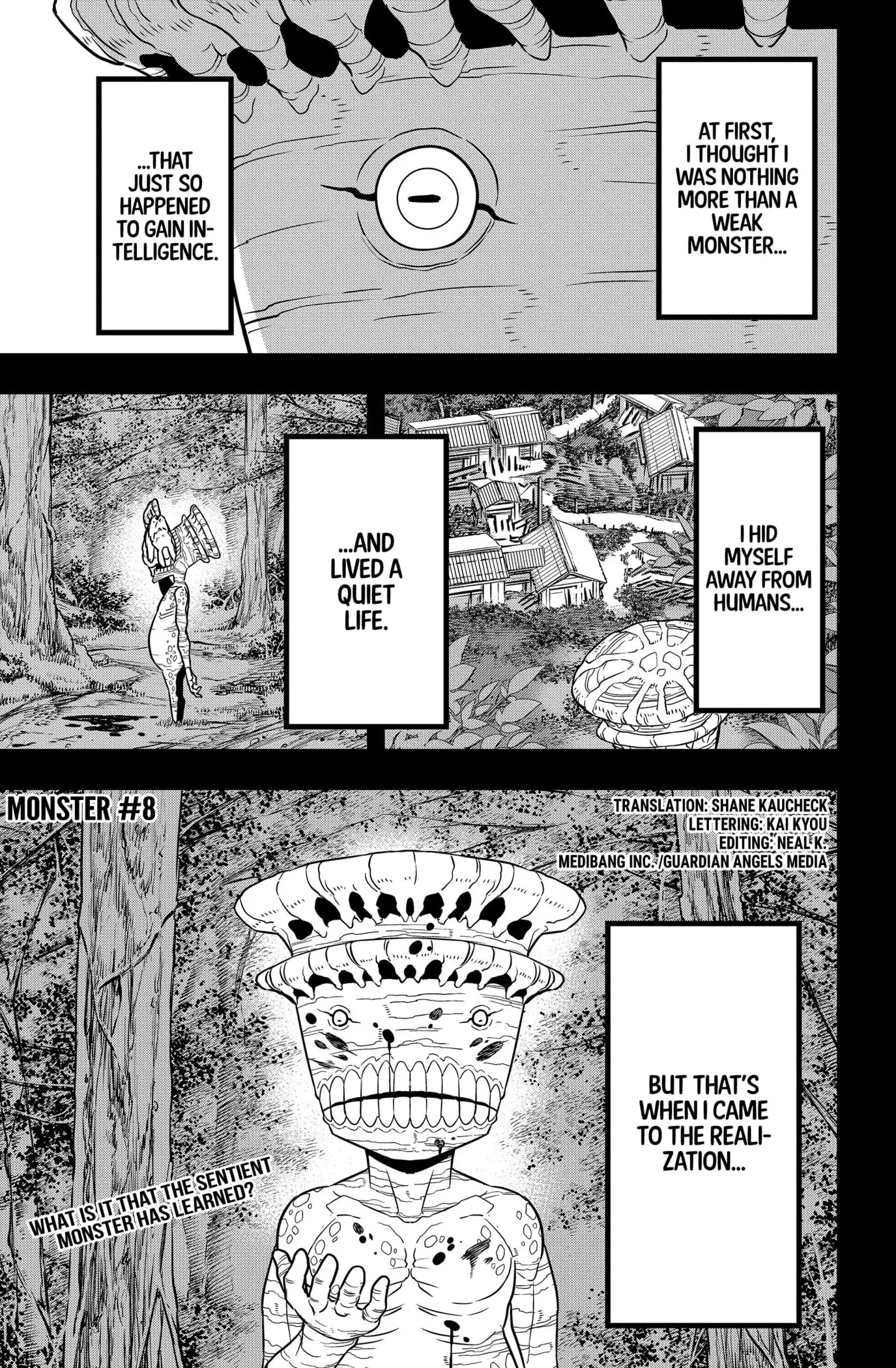 Kaiju No 8 Manga, chapter 114, page 1