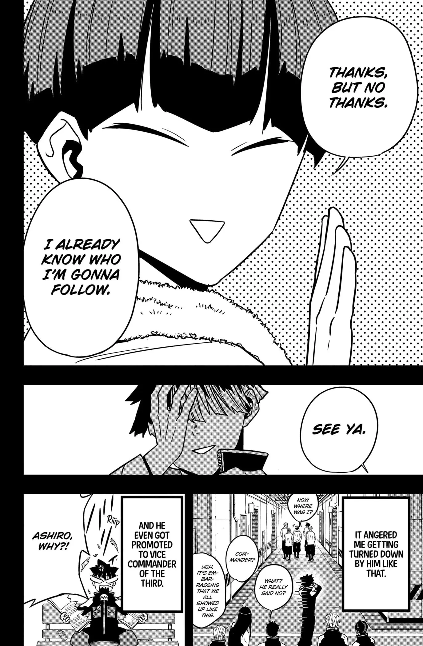 Kaiju No 8 Manga, chapter 116, page 6