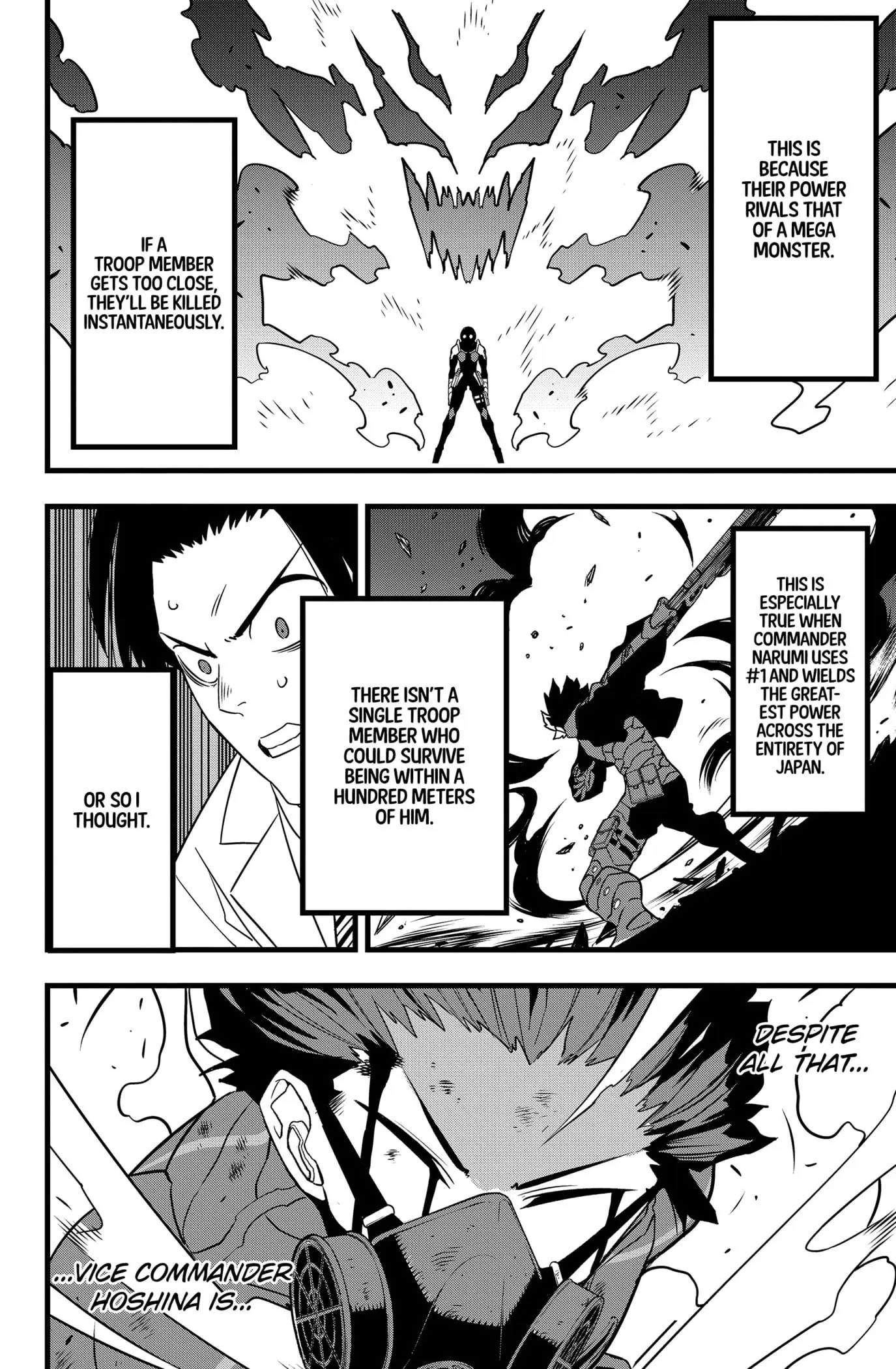 Kaiju No 8 Manga, chapter 116, page 16