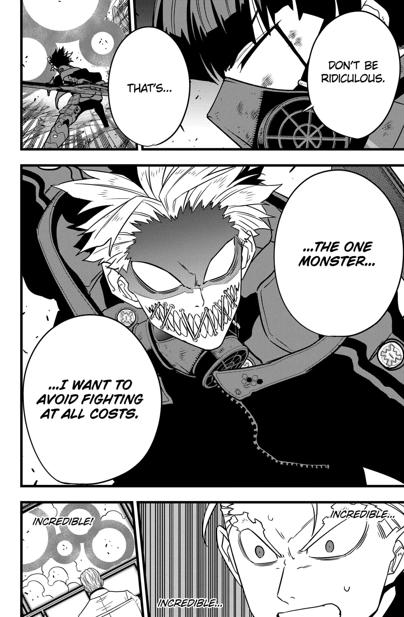Kaiju No 8 Manga, chapter 116, page 20