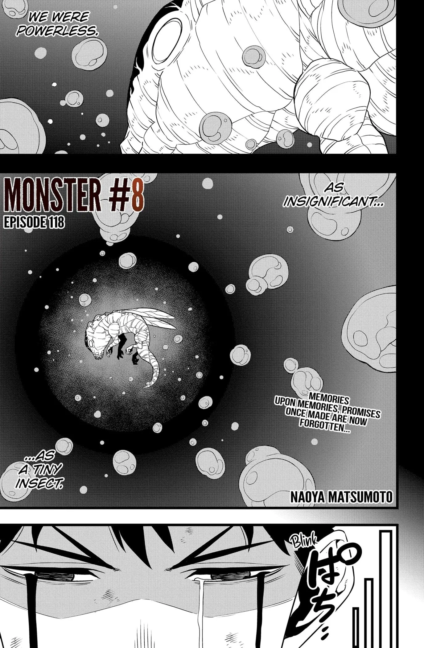 Kaiju No 8 Manga, chapter 118, page 1