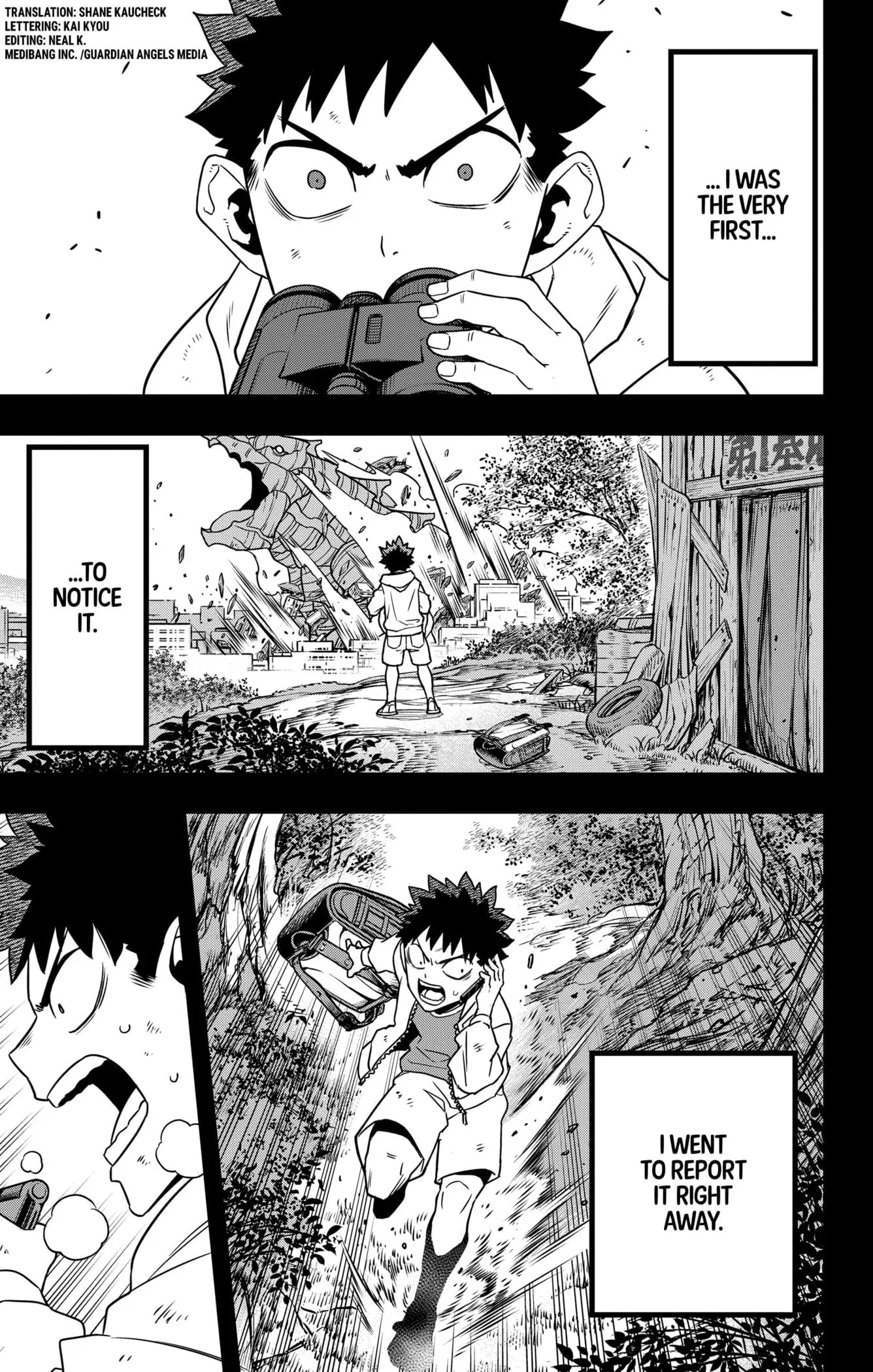 Kaiju No 8 Manga, chapter 120, page 11
