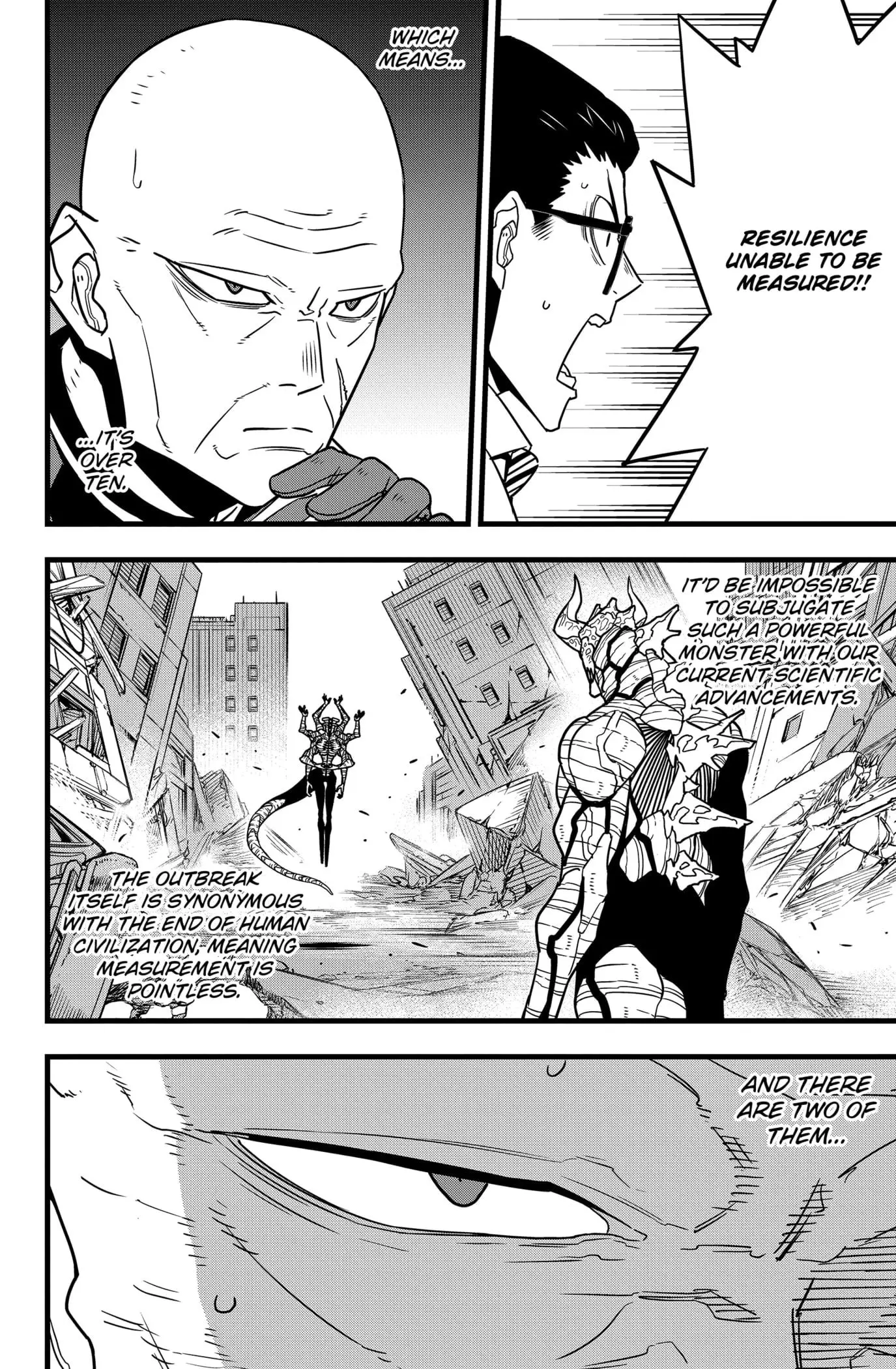 Kaiju No 8 Manga, chapter 121, page 4