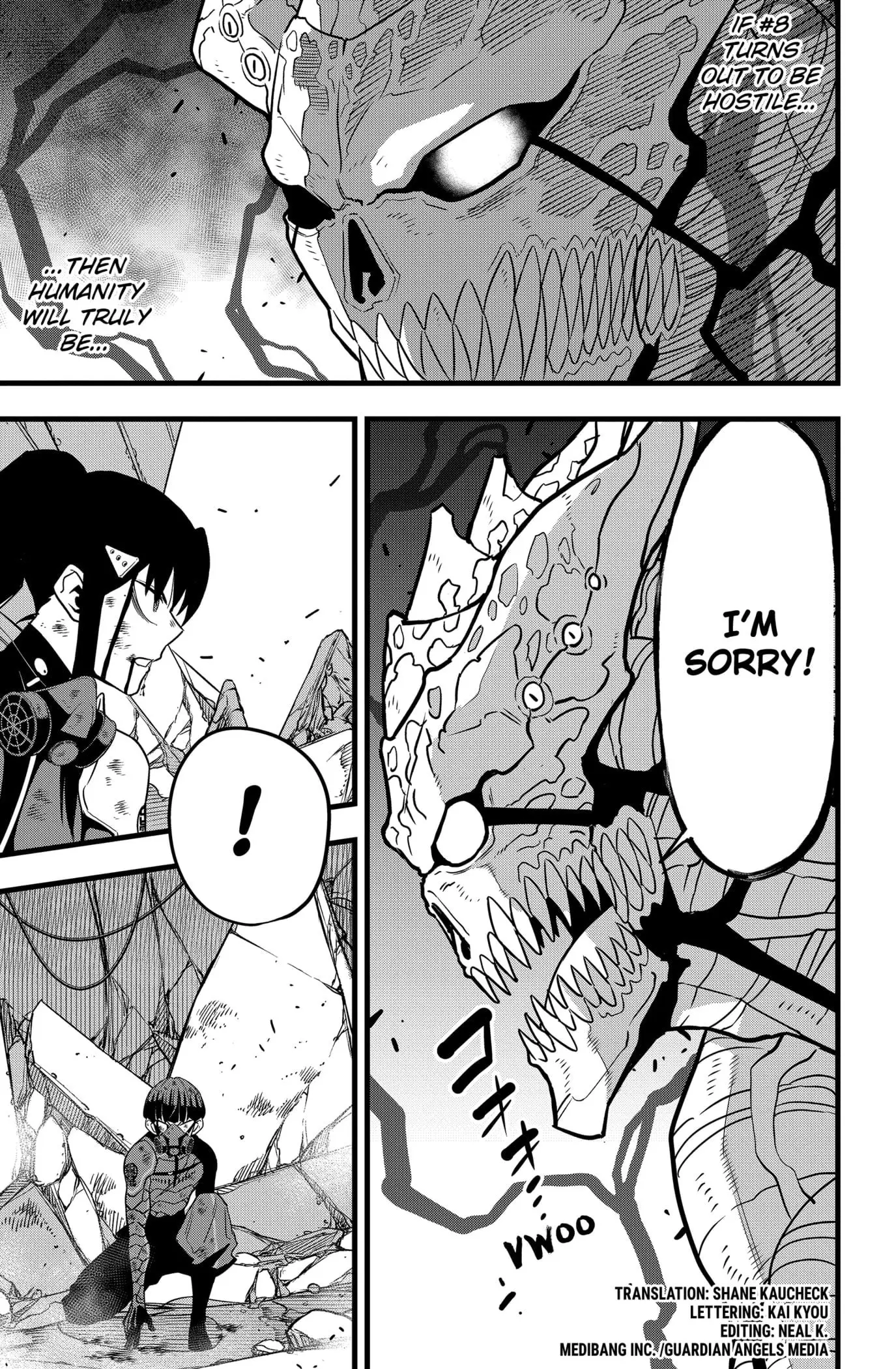 Kaiju No 8 Manga, chapter 121, page 5