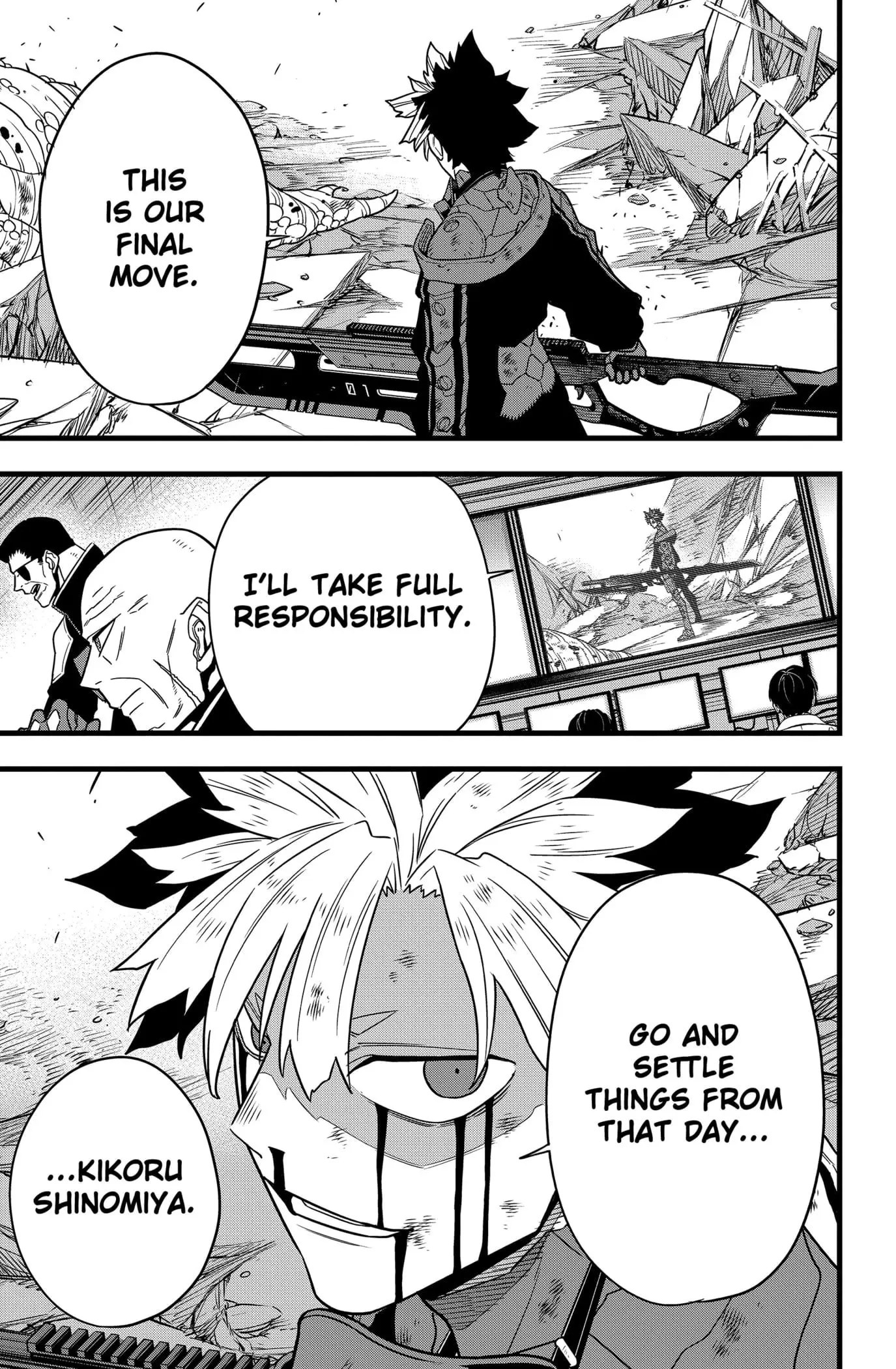 Kaiju No 8 Manga, chapter 124, page 7