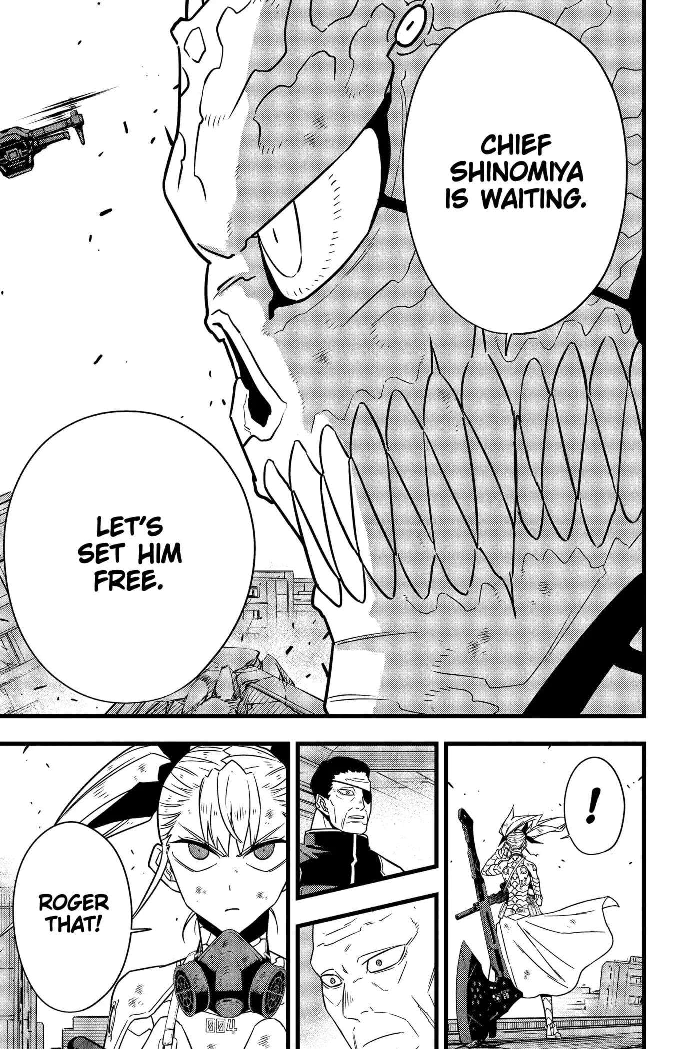 Kaiju No 8 Manga, chapter 124, page 13