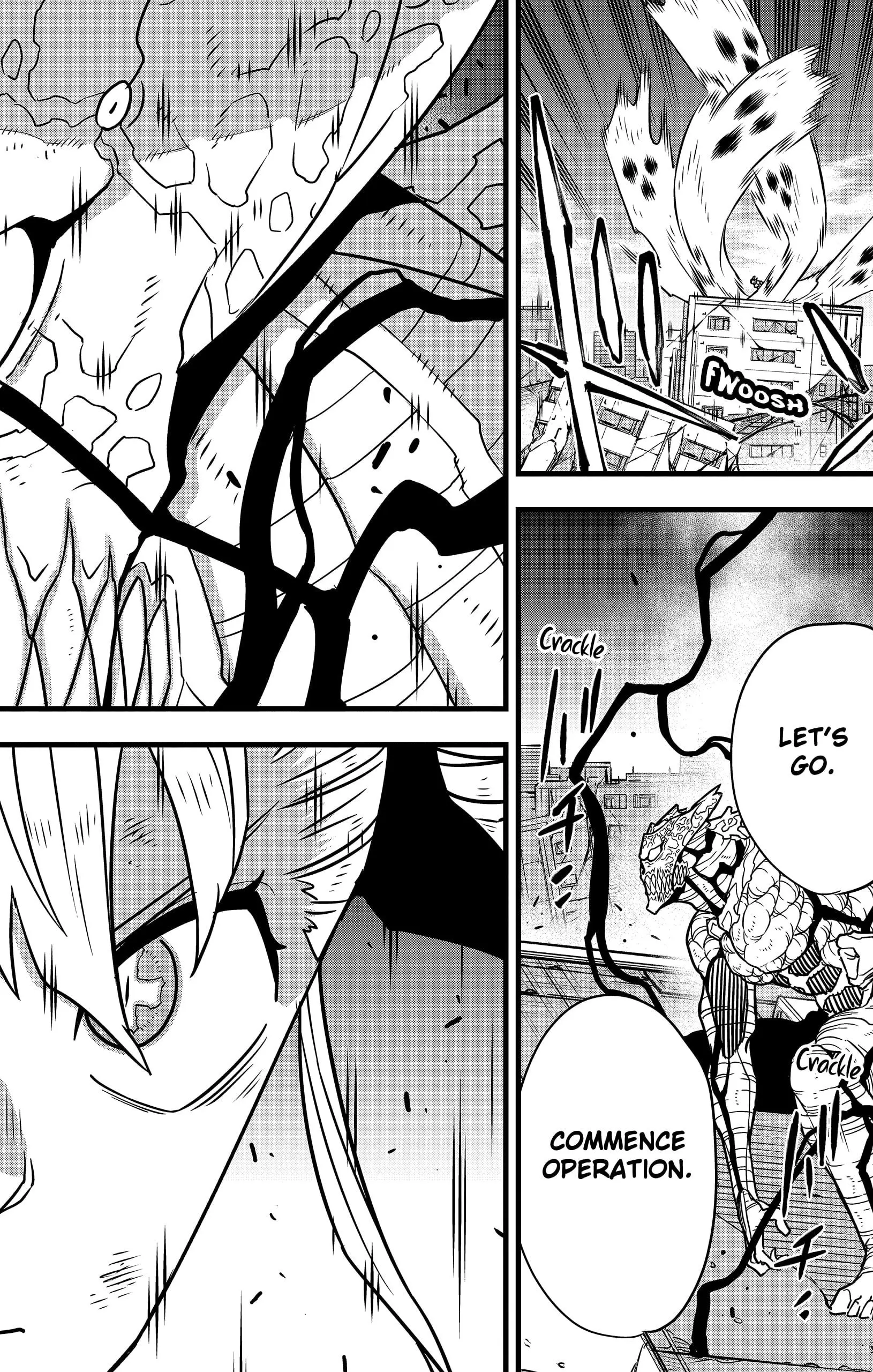 Kaiju No 8 Manga, chapter 124, page 14