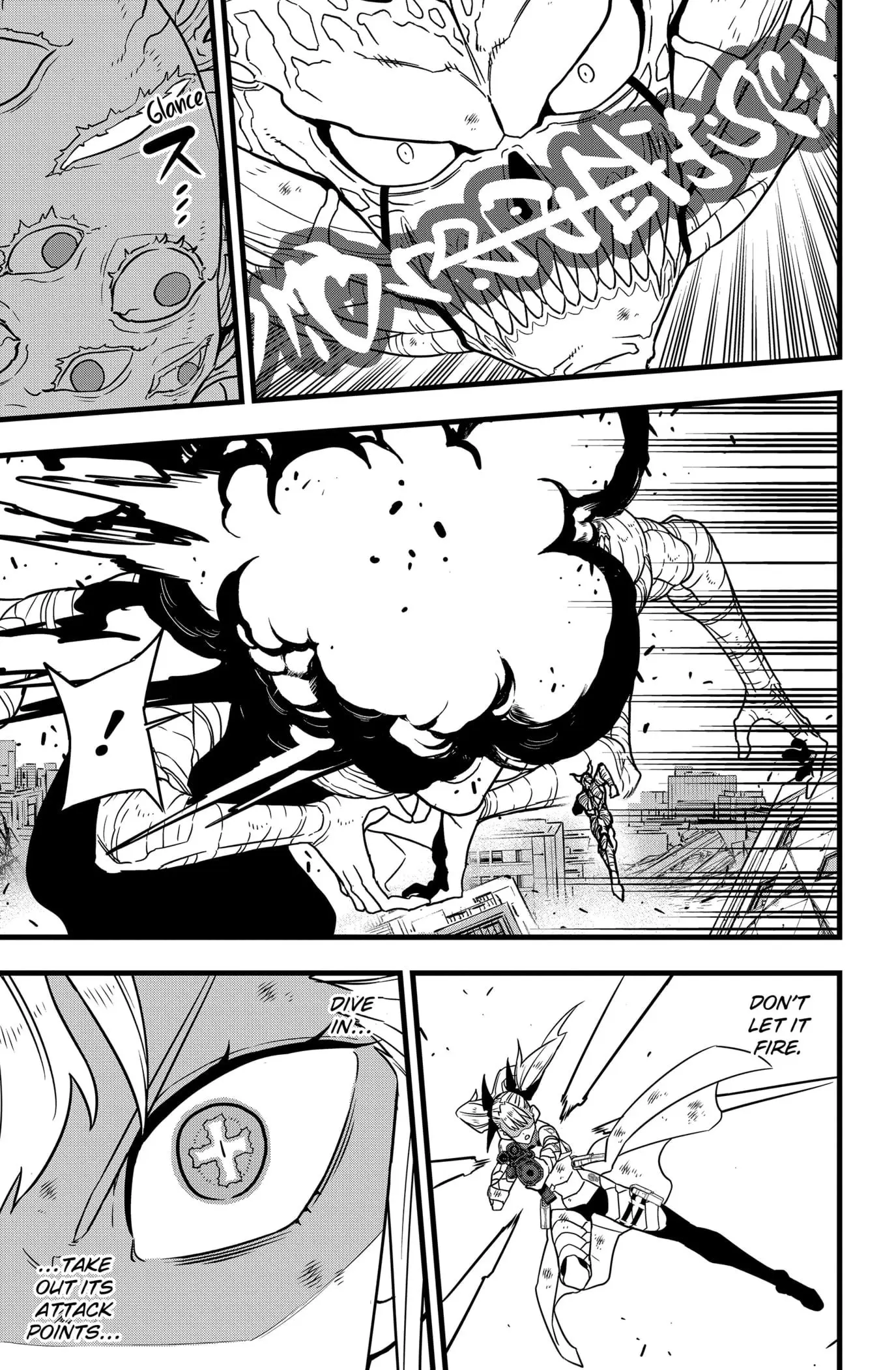 Kaiju No 8 Manga, chapter 124, page 17