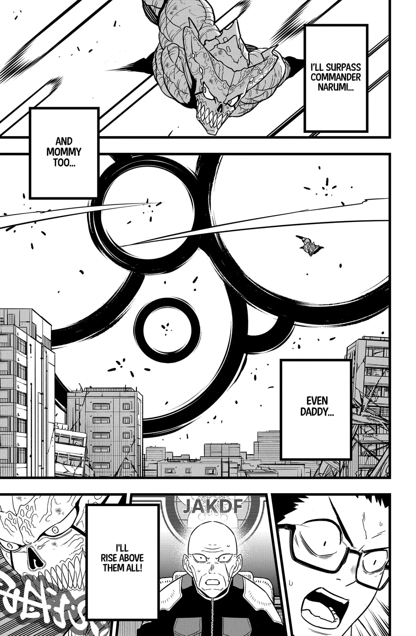 Kaiju No 8 Manga, chapter 125, page 23