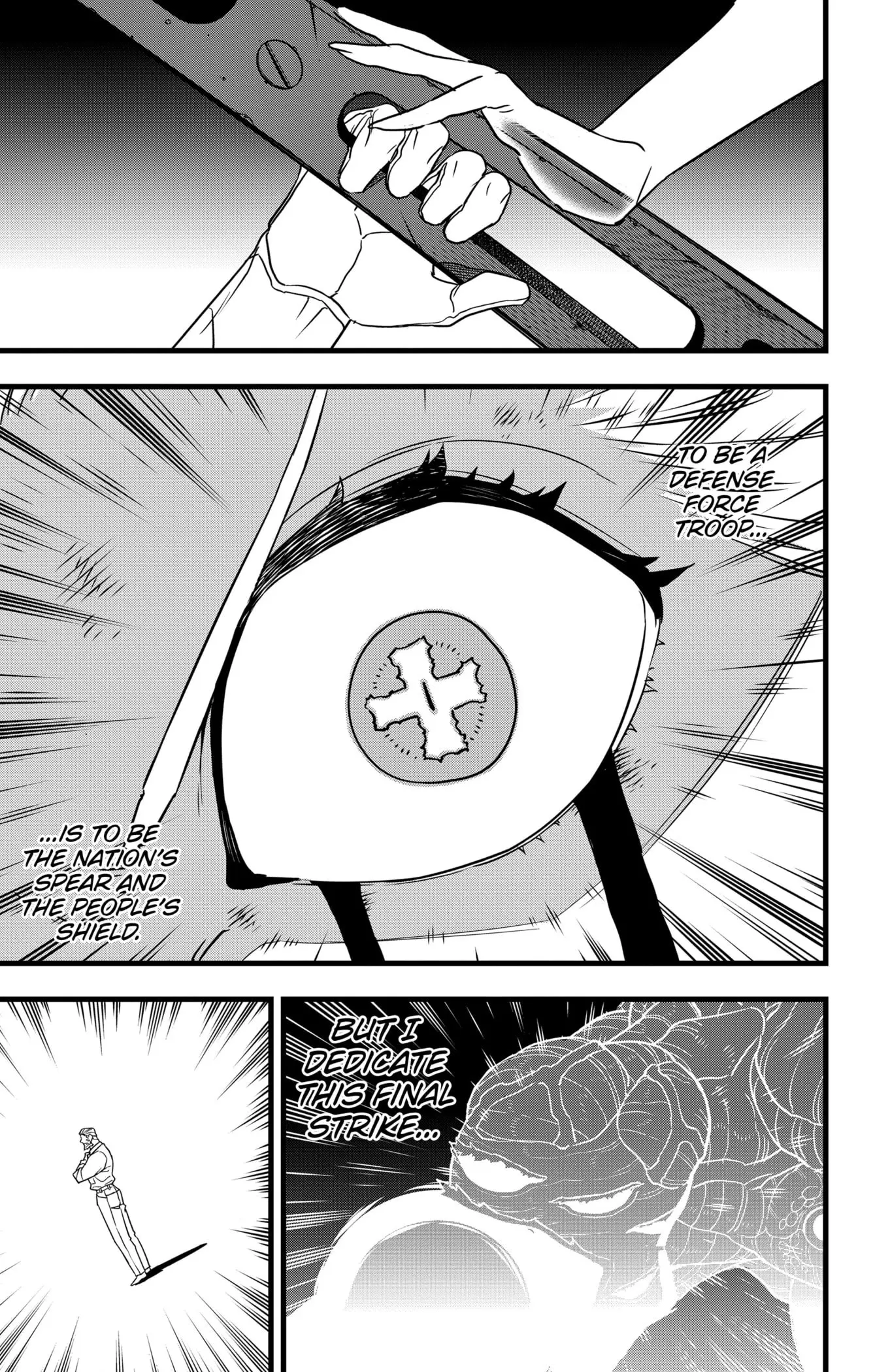 Kaiju No 8 Manga, chapter 126, page 14